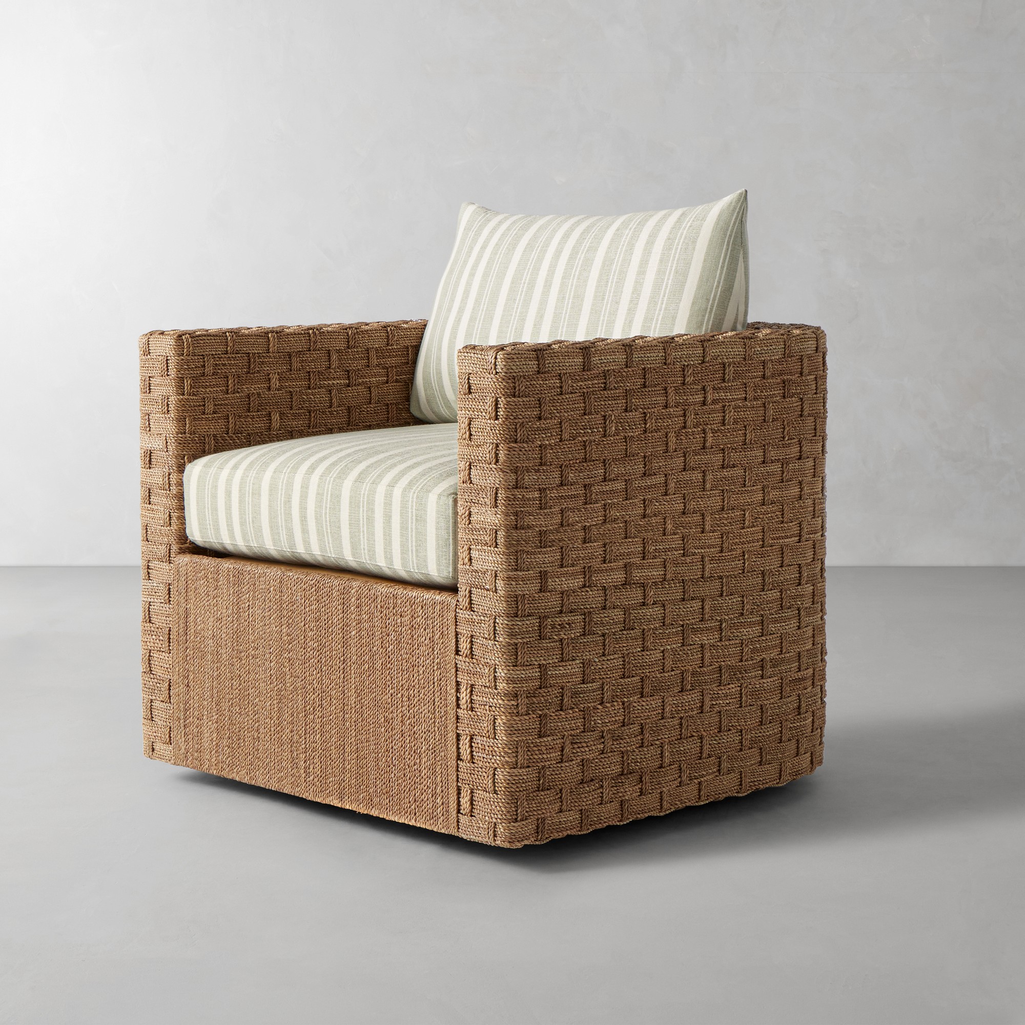 Lisbon Barrel Back Swivel Chair