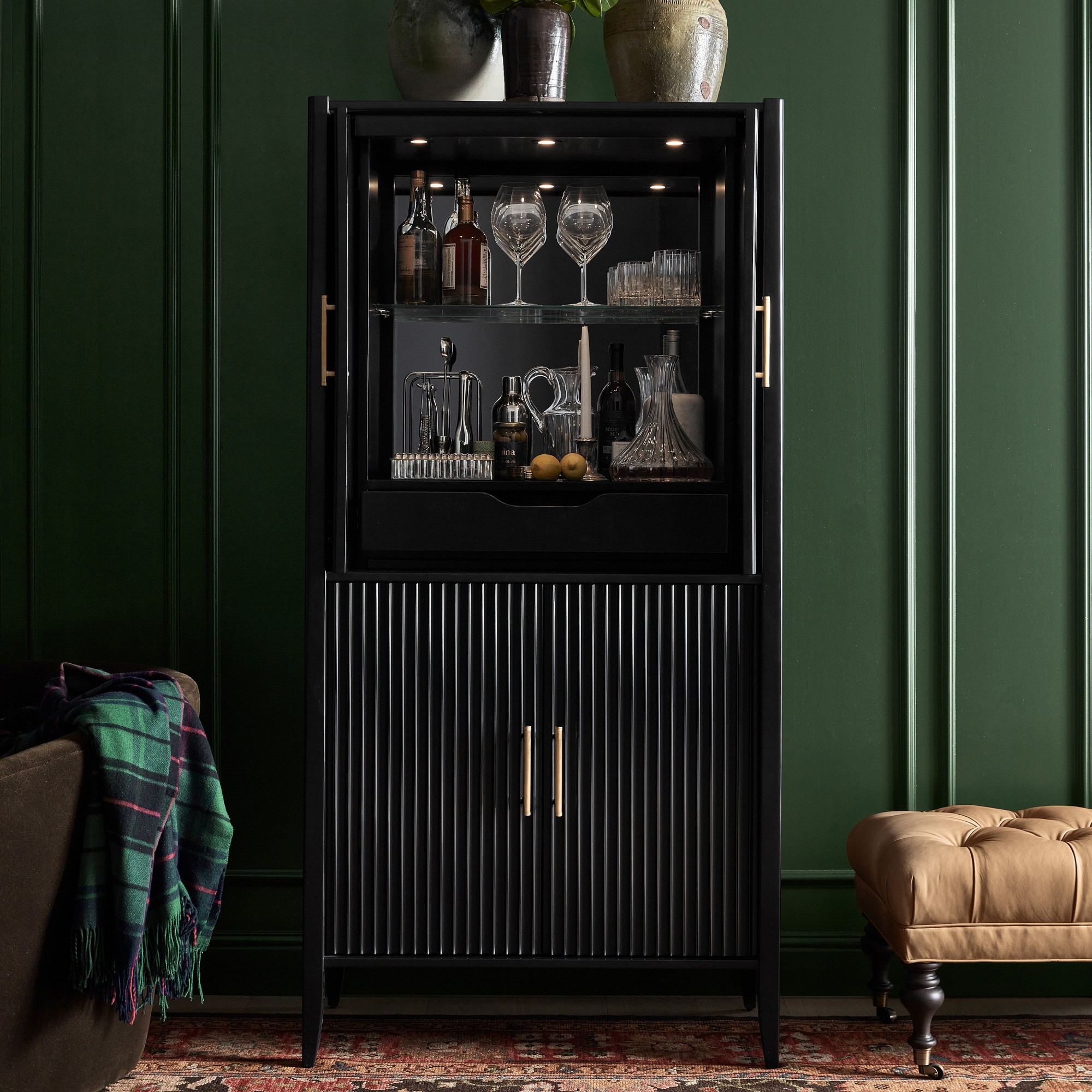 Lewis Bar Cabinet (36