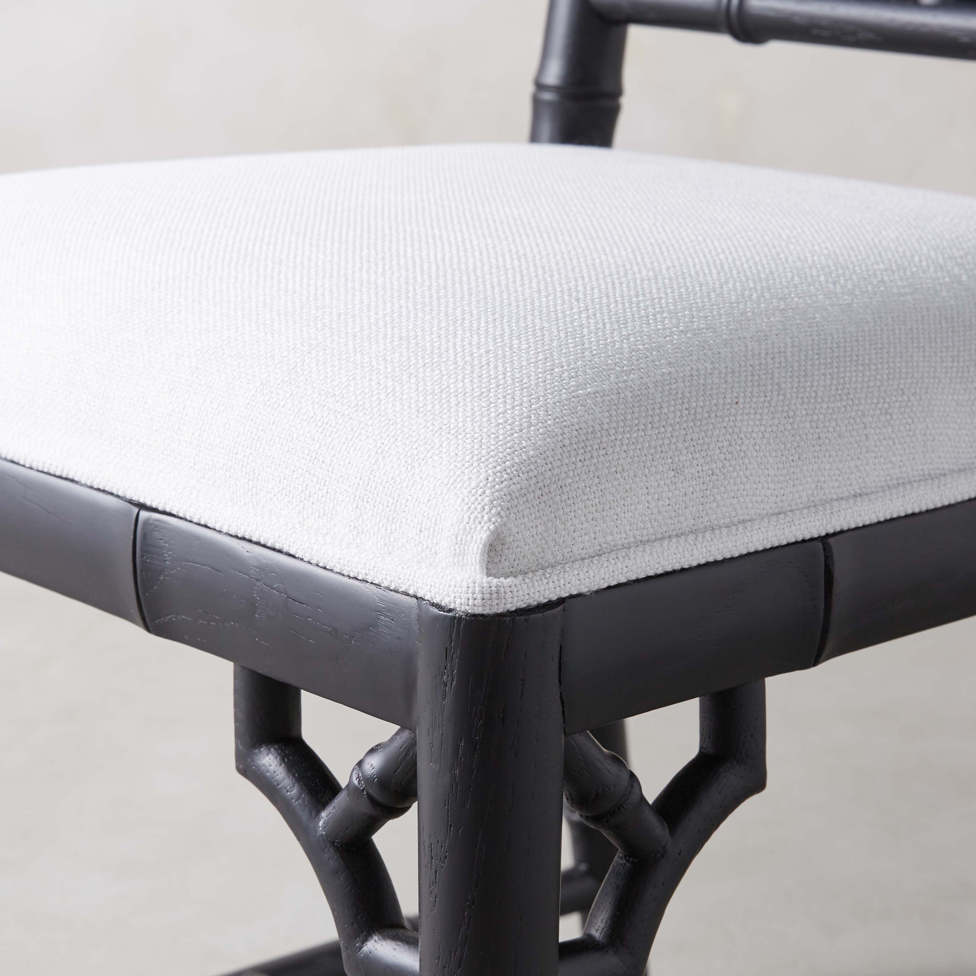 Chippendale Upholstered Bistro Side Chair