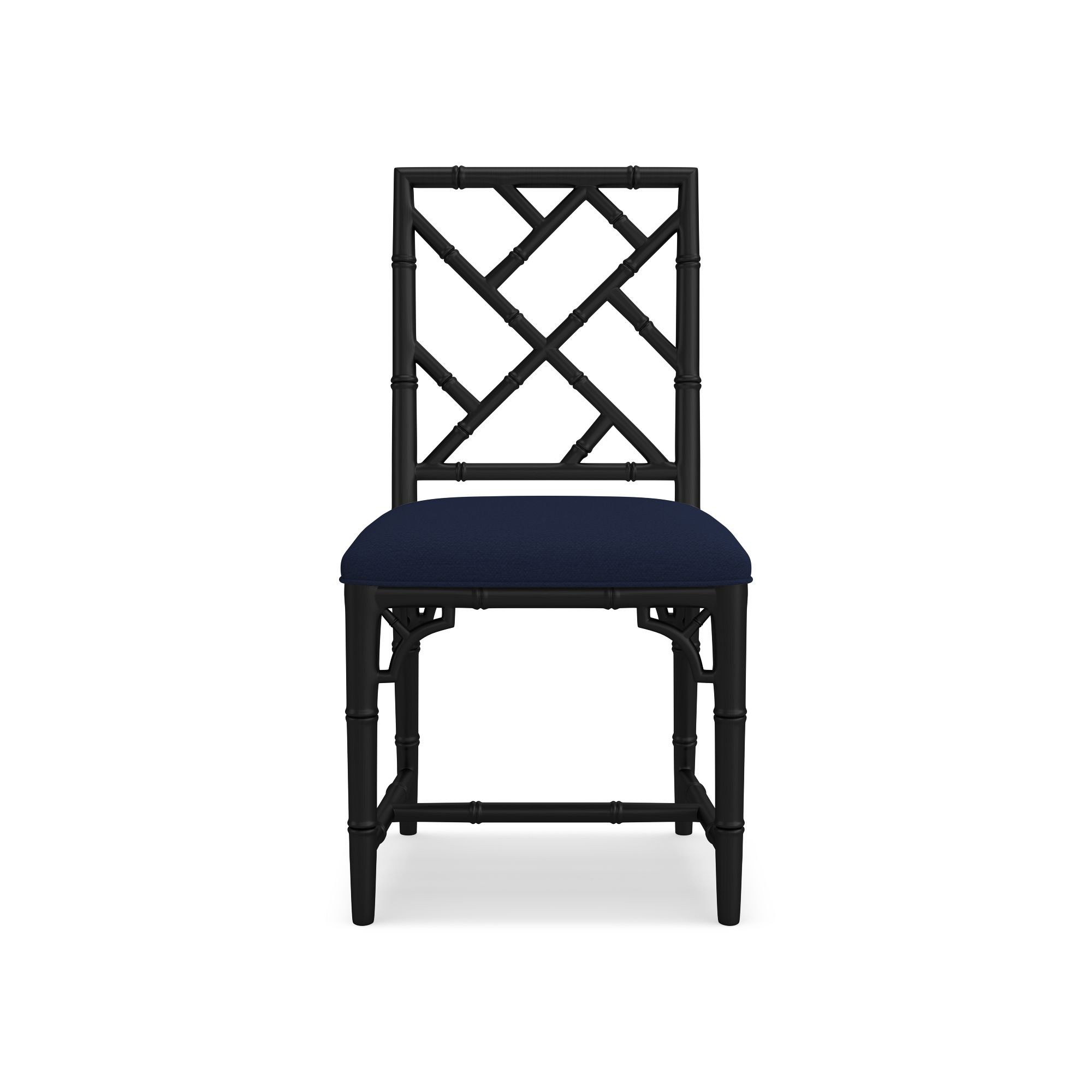 Chippendale Upholstered Bistro Side Chair