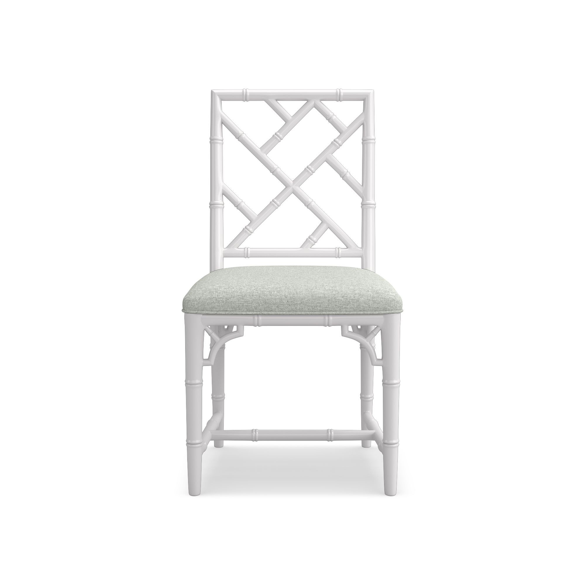 Chippendale Upholstered Bistro Side Chair