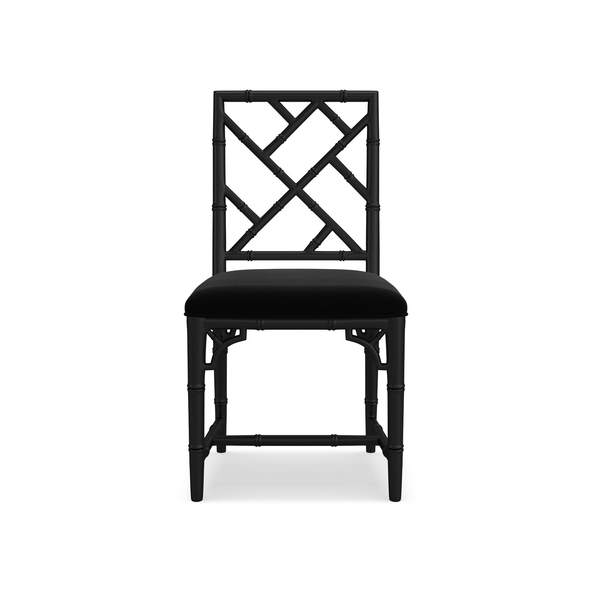 Chippendale Upholstered Bistro Side Chair
