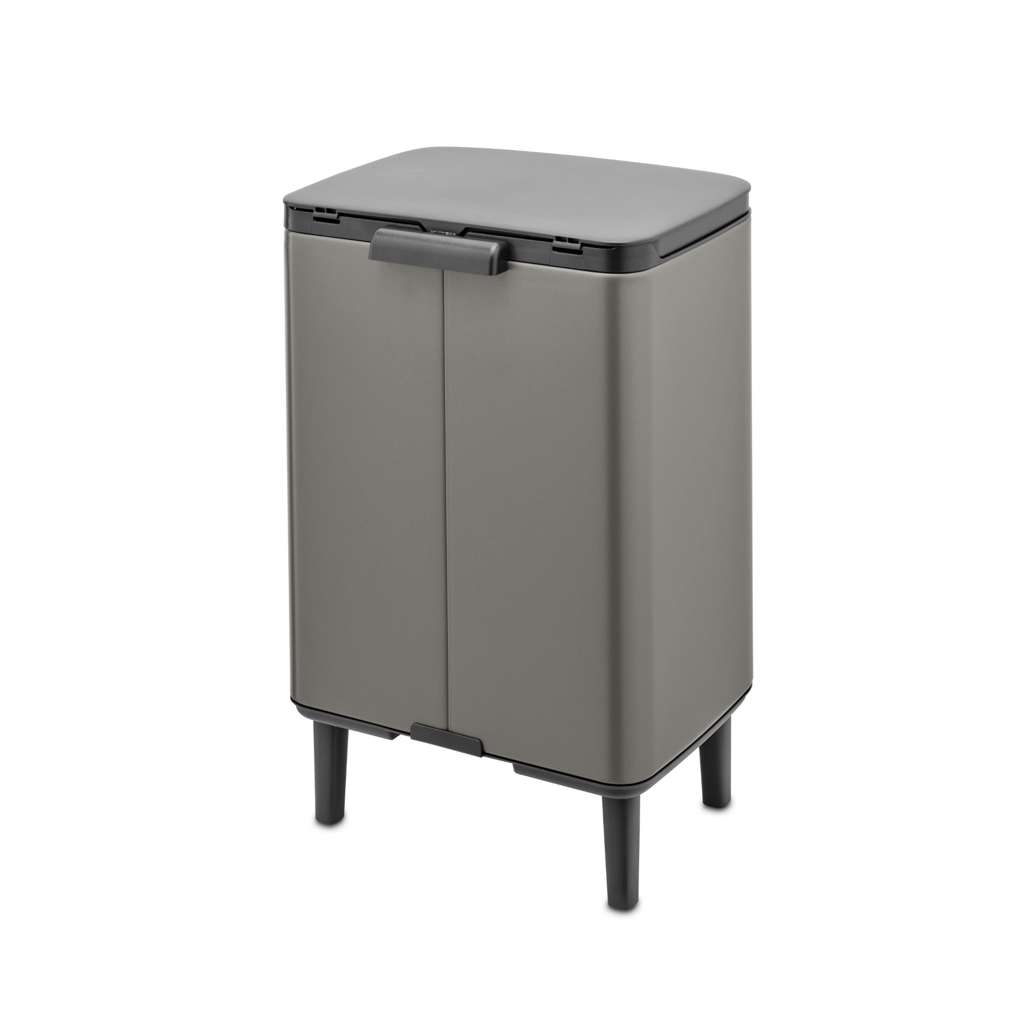 Brabantia Bo Hi Single Compartment Trash Can, 3.2-Gallon