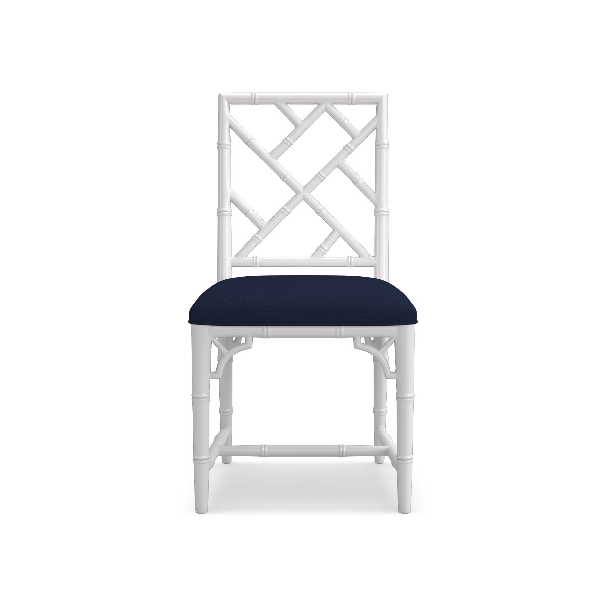 Chippendale Upholstered Bistro Side Chair