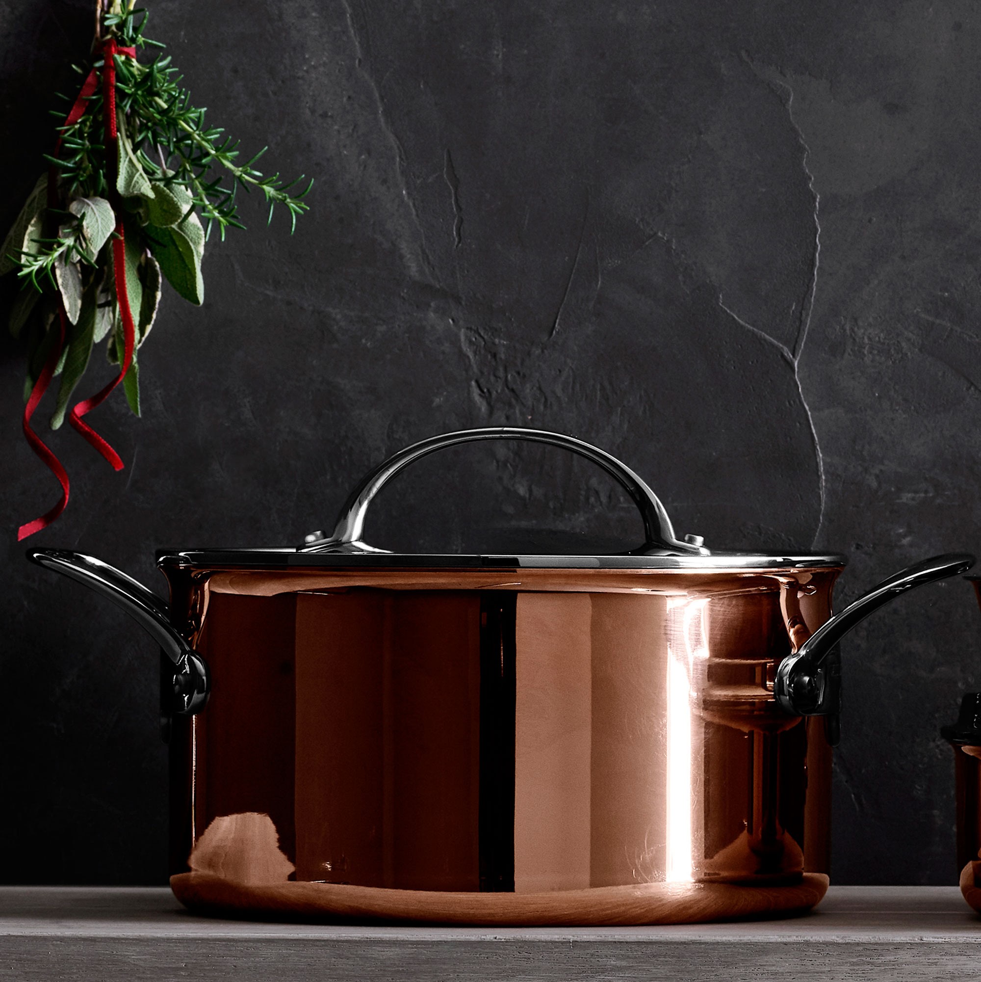 Williams Sonoma Signature Thermo-Clad™ Copper Stockpot