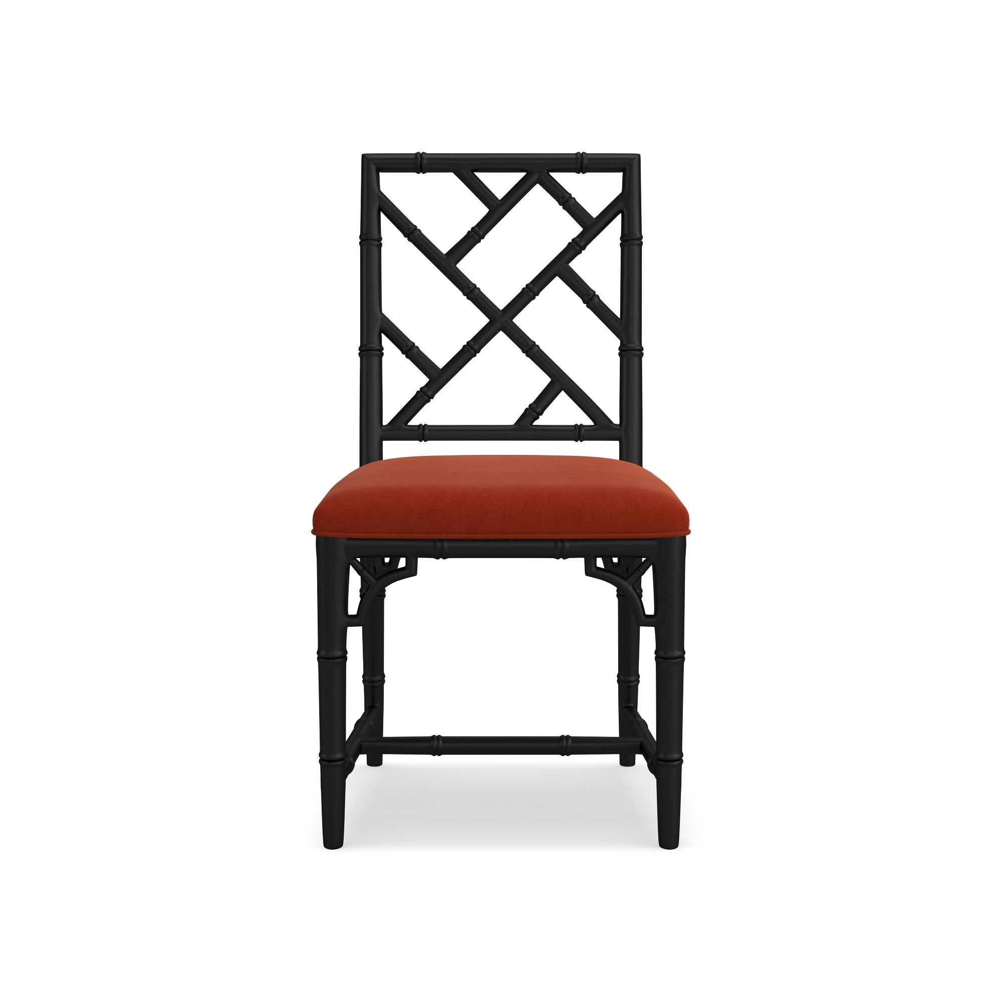 Chippendale Upholstered Bistro Side Chair