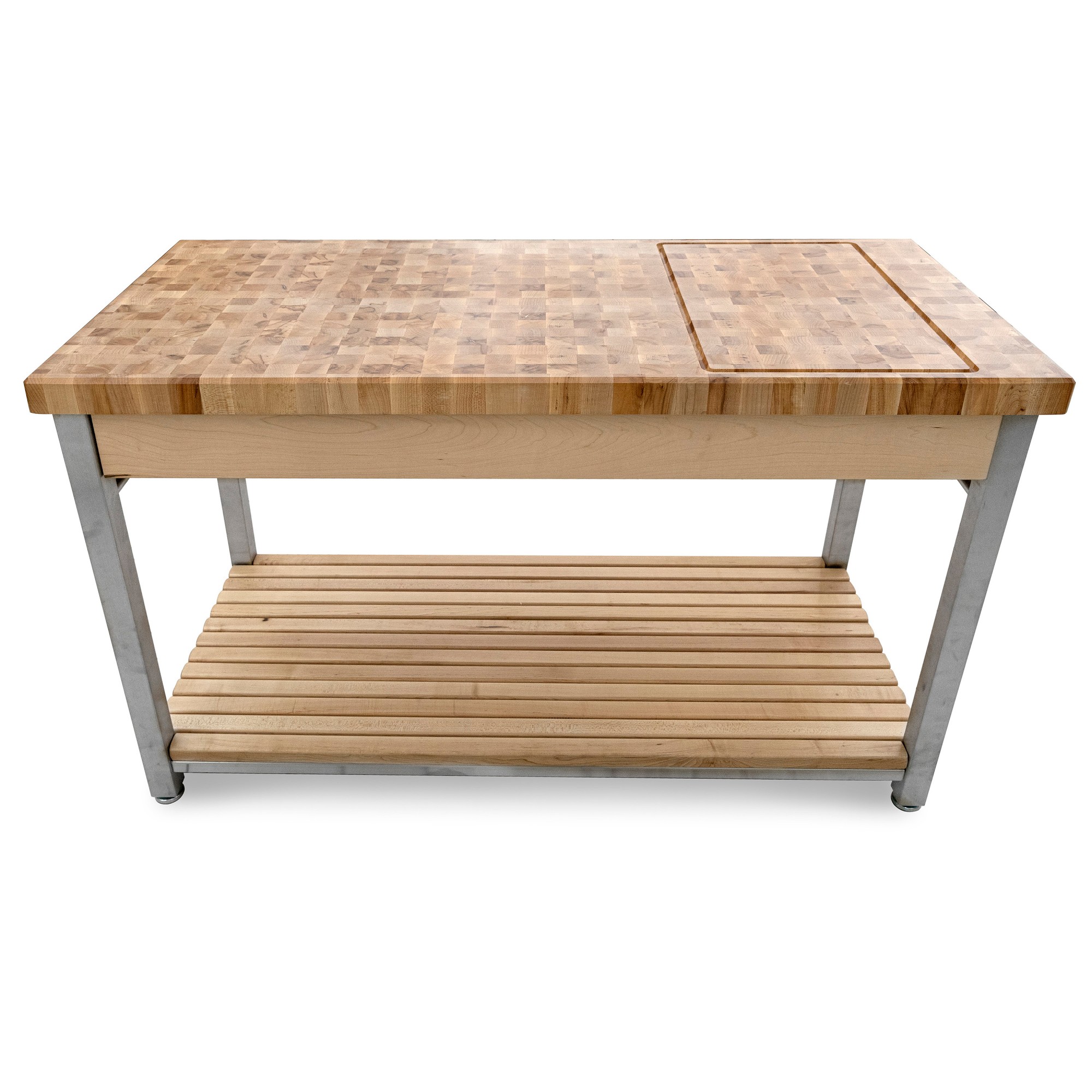 John Boos End-Grain Butcher Block Workbench (60