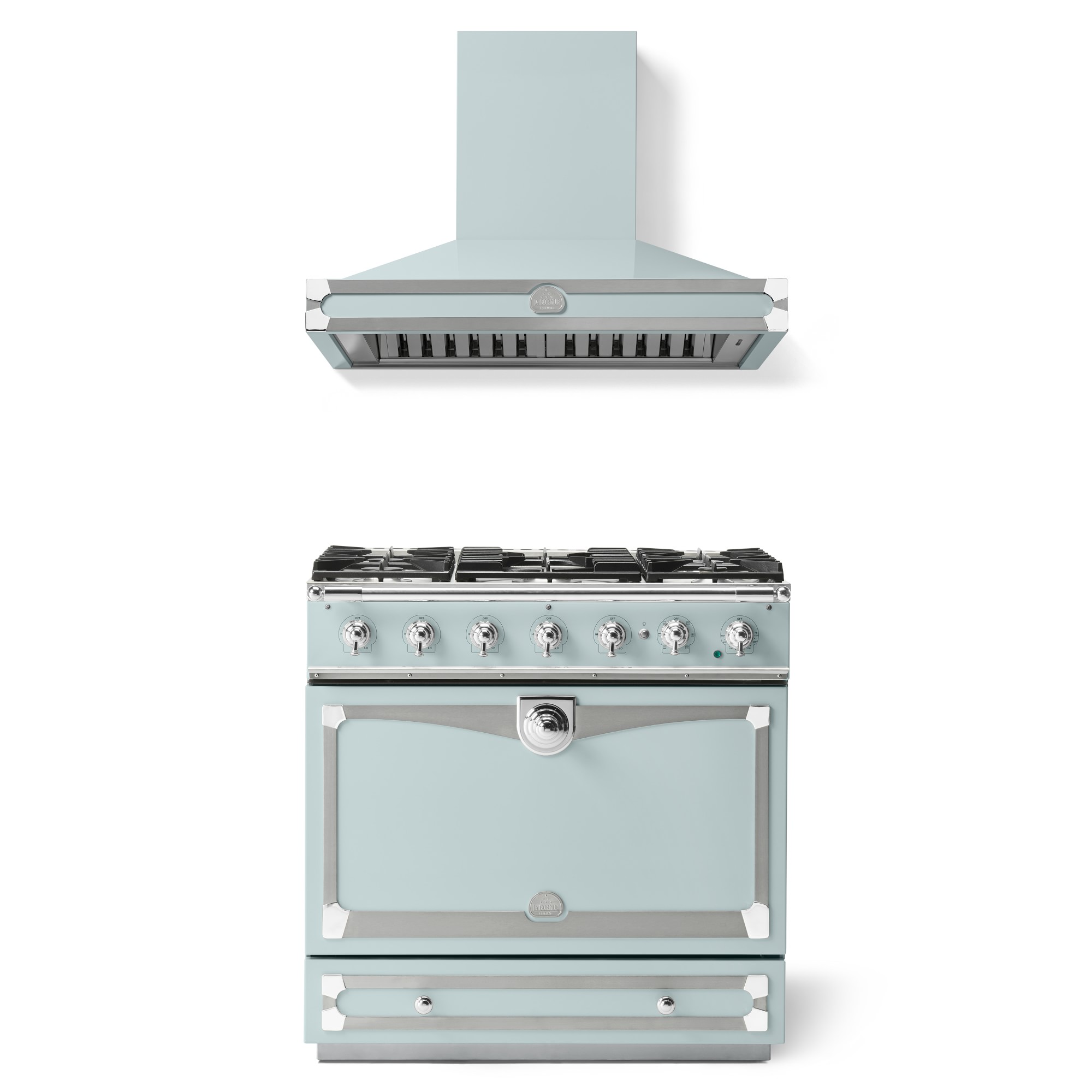 La Cornue CornuFé 90 Albertine Range & Hood