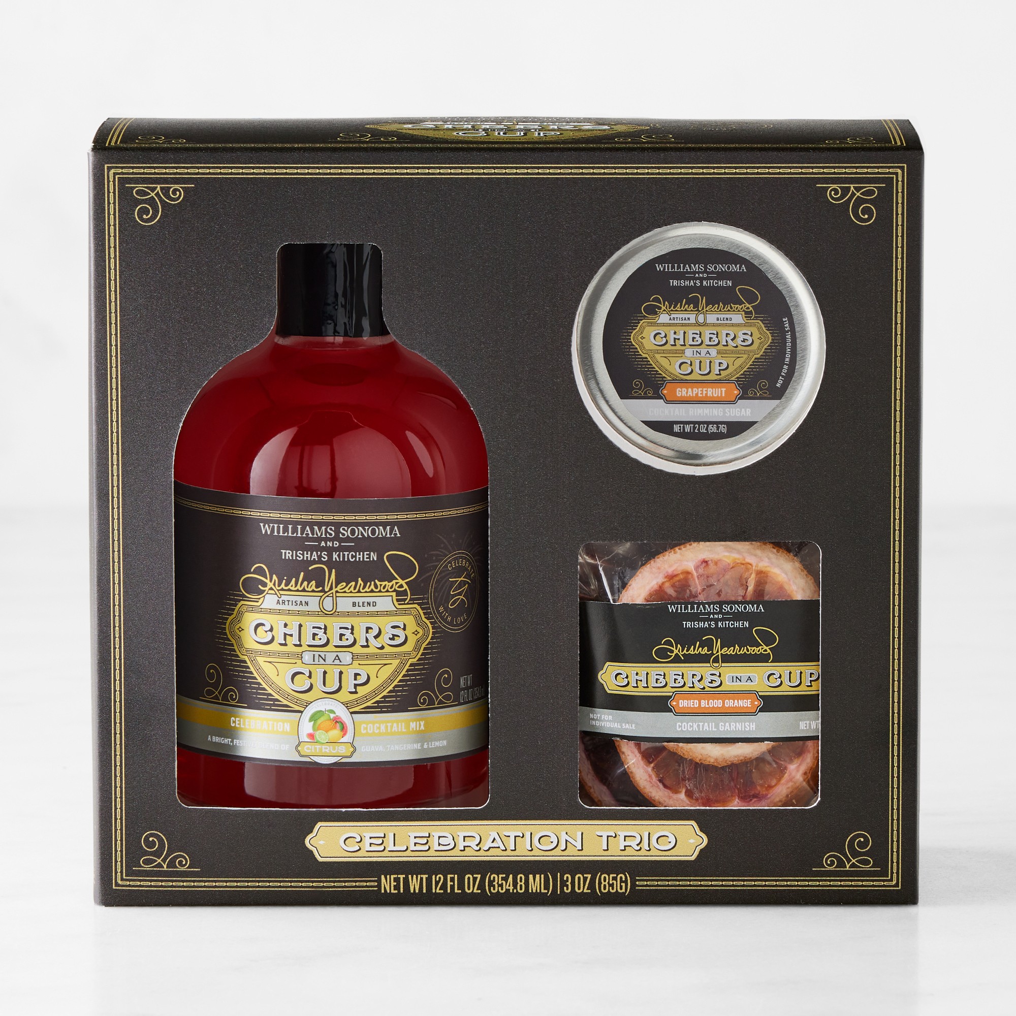 Trisha Yearwood x Williams Sonoma Cheers in a Cup Cocktail Gift Set