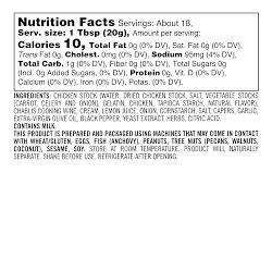 Williams Sonoma Brasserie, Lemon, Wine & Caper Finishing Sauce