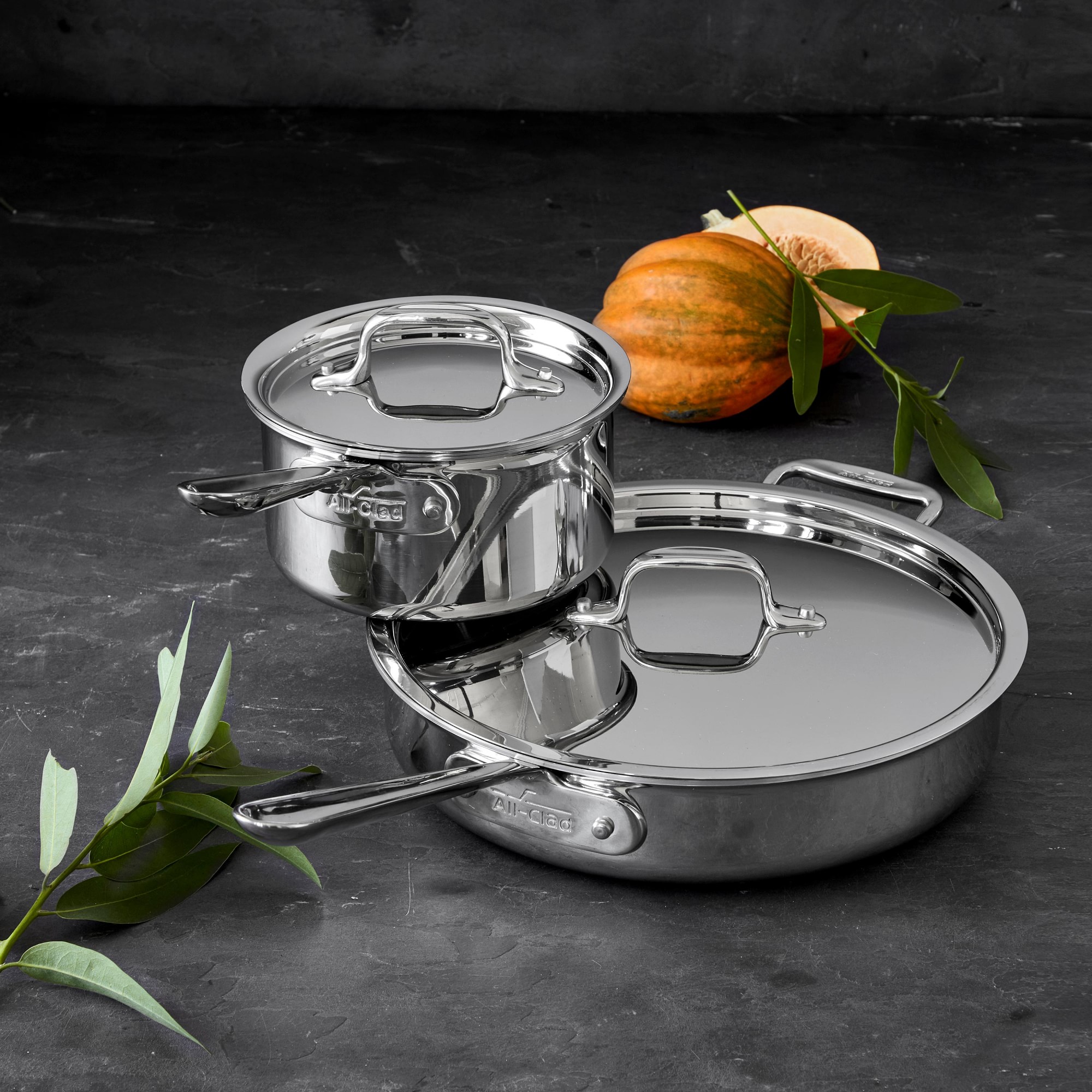 All-Clad D5® Stainless-Steel Sauté Pan