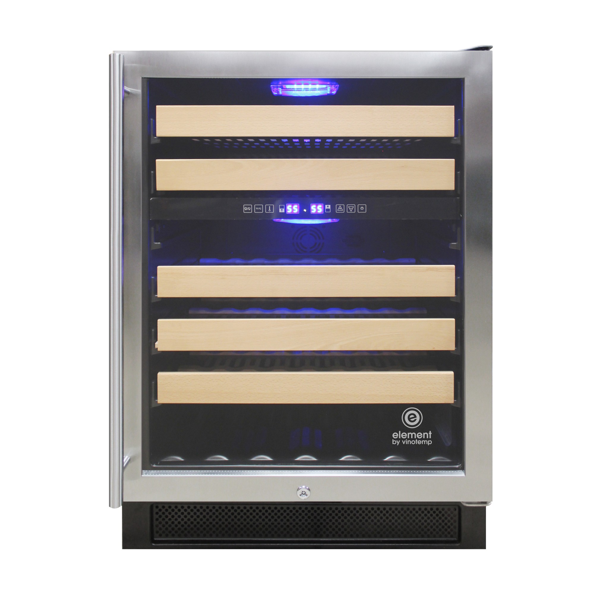 Vinotemp Connoisseur Series 46 Dual Zone Wine Cooler