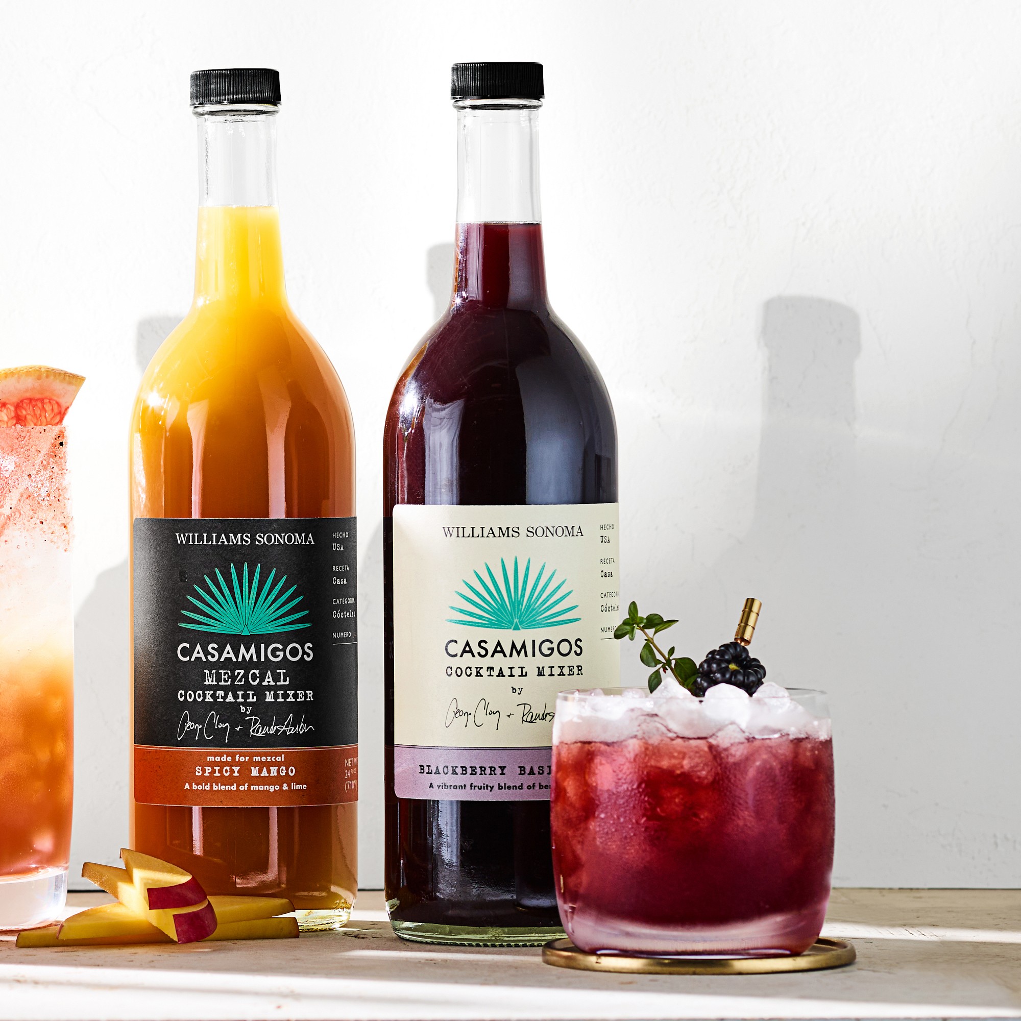 Casamigos x Williams Sonoma Cocktail Mix, Blackberry Basil Smash