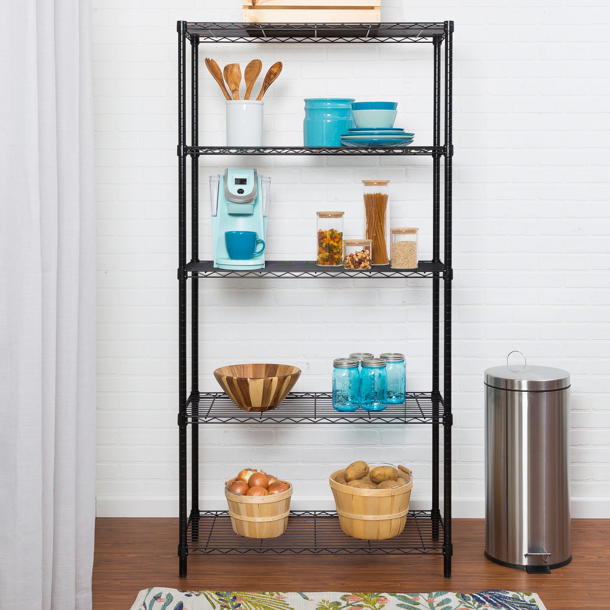 Heavy-Duty Adjustable Storage Shelving