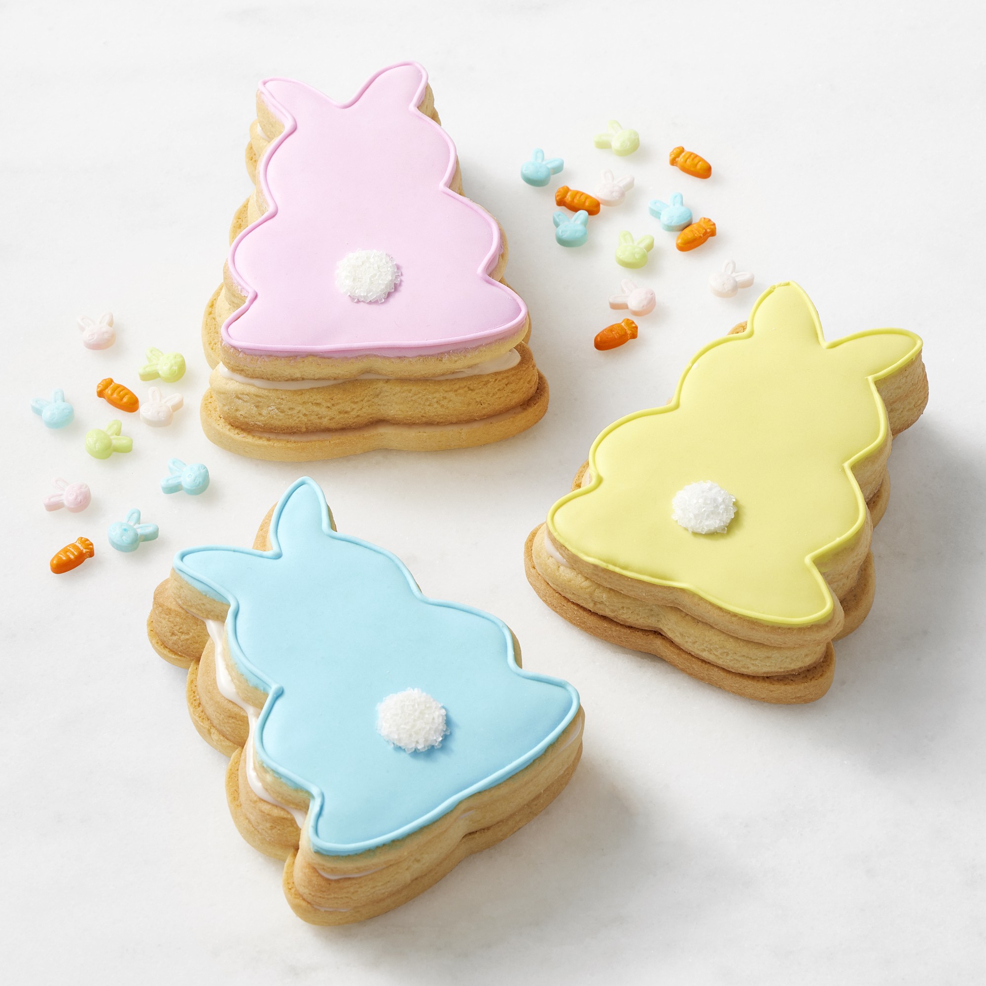 Easter Bunny Surprise Cookies, Set of 3