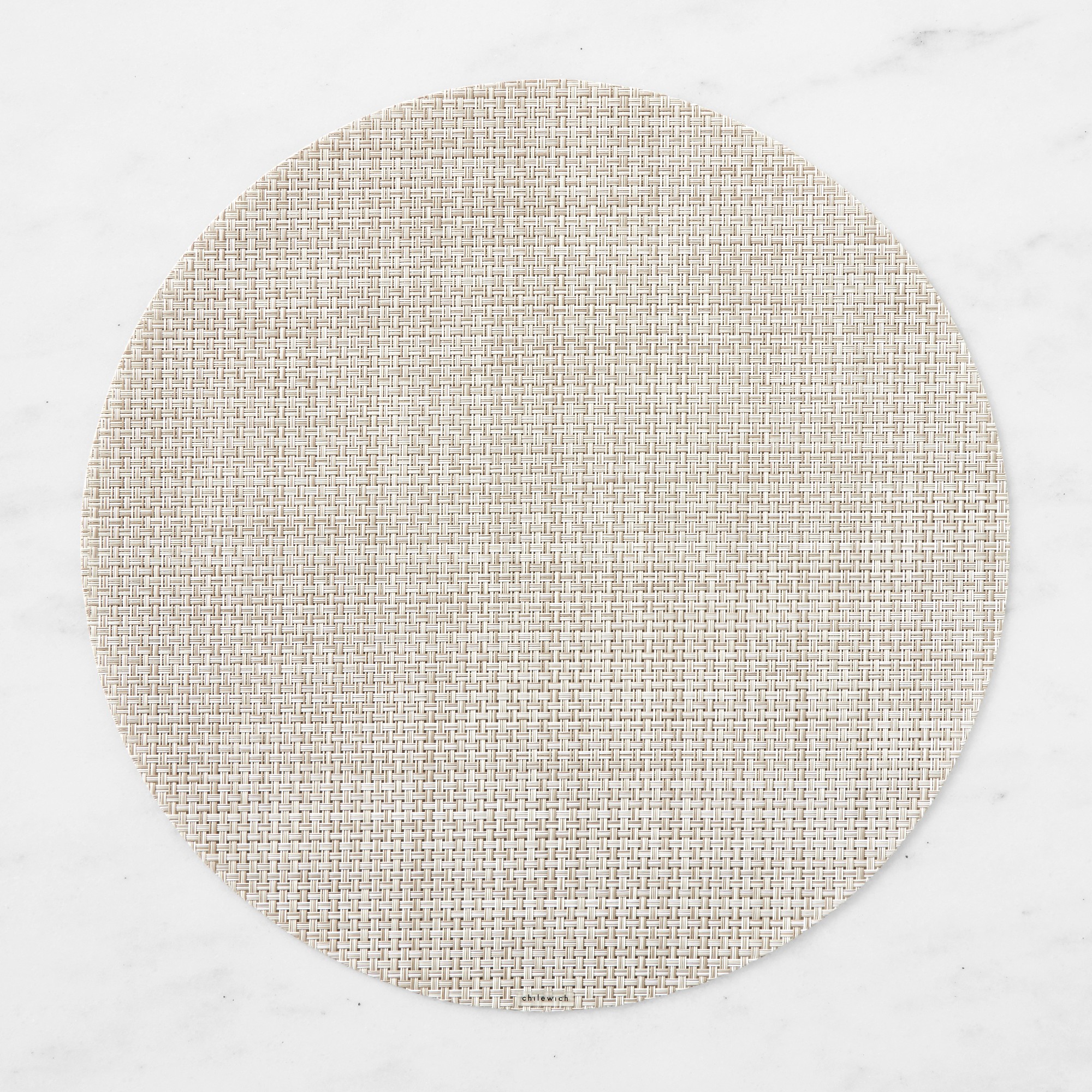 Chilewich Basketweave Round Placemats