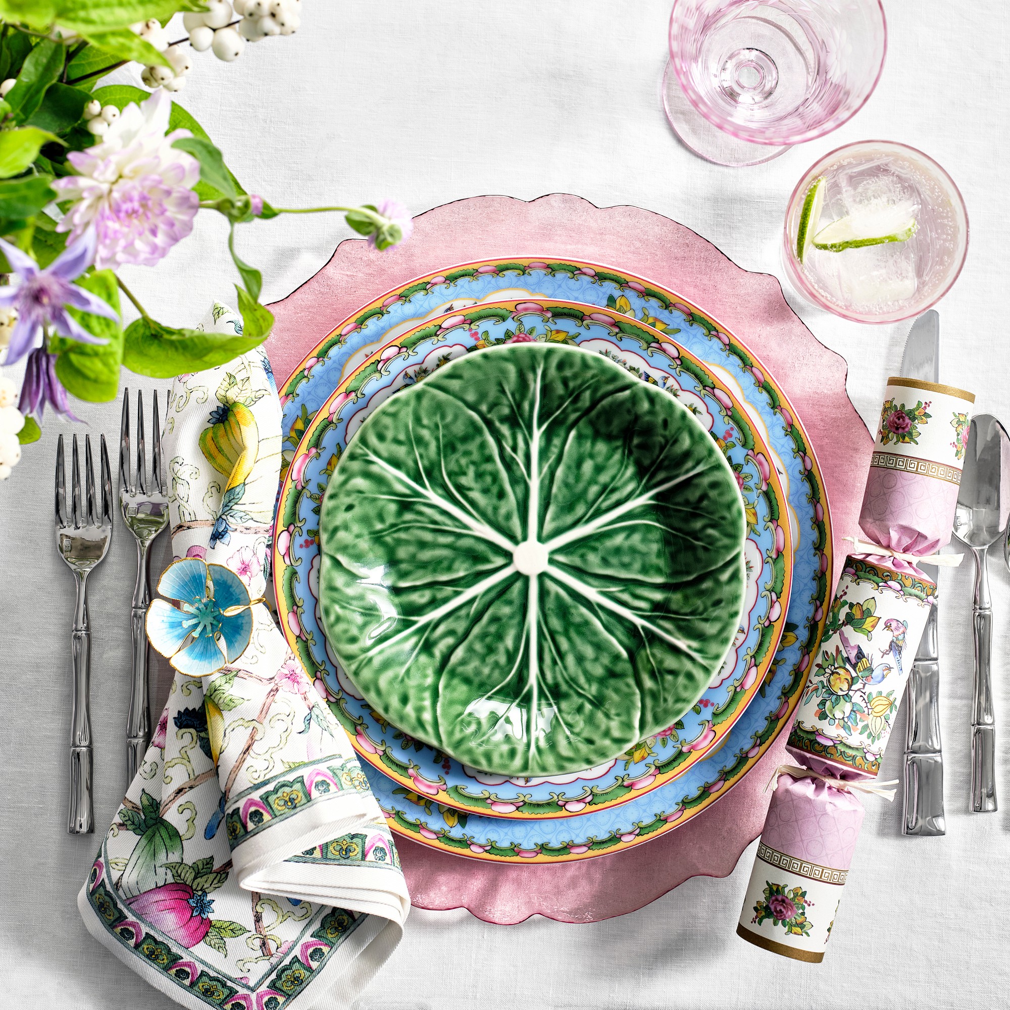 Bordallo Pinheiro Cabbage Salad Plates