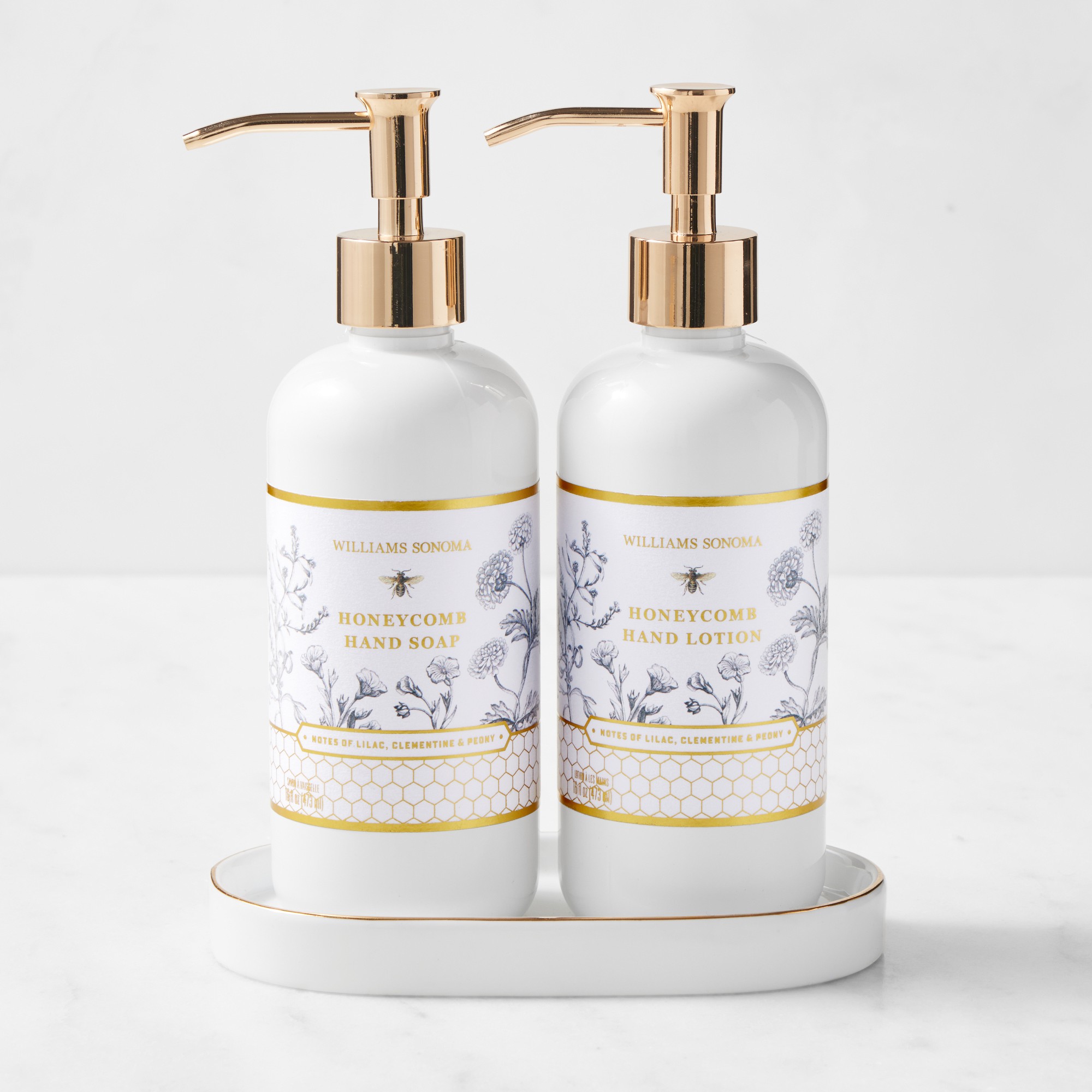 Honeycomb 3-Piece Hand Soap & Lotion Set