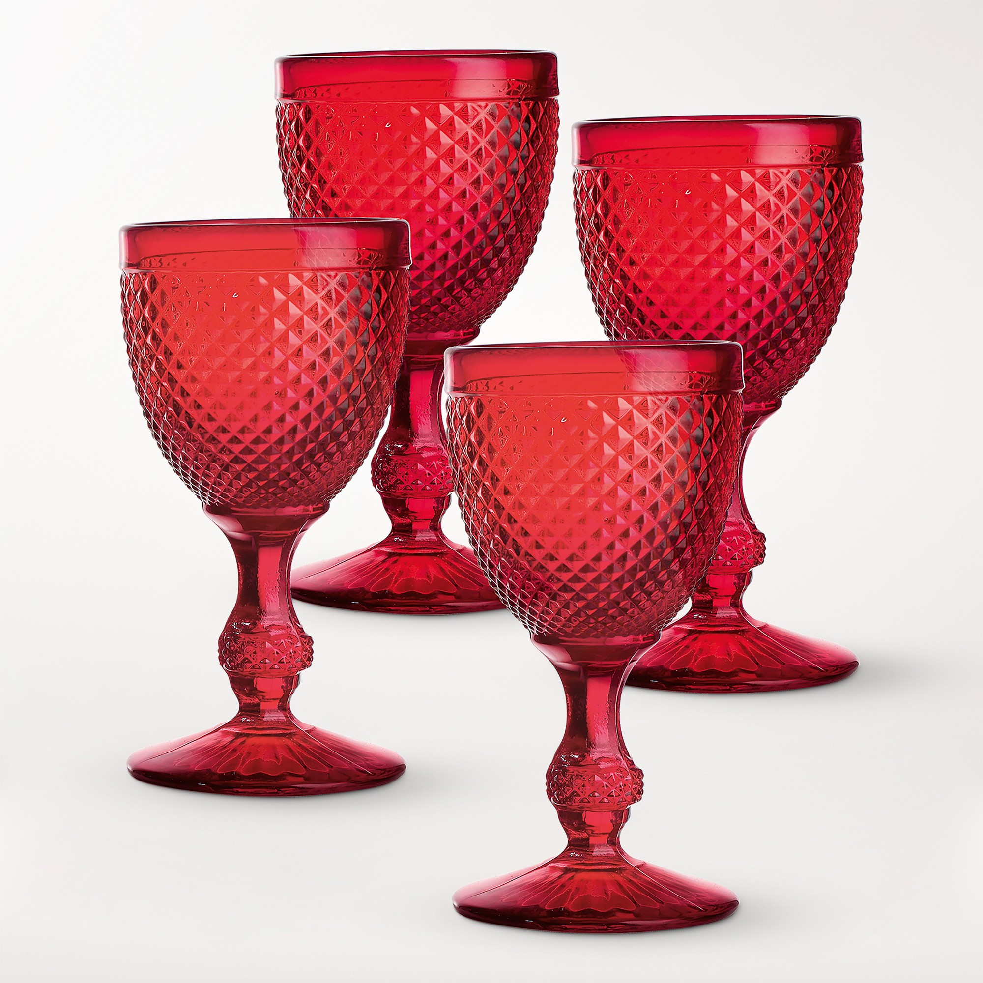 Vista Alegre Bicos Water Goblets, Set of 4