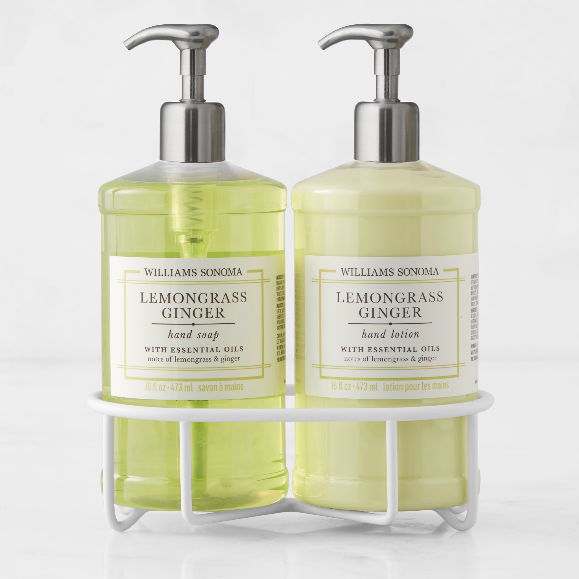 Williams Sonoma Lemongrass Ginger Soap & Lotion, 3-Piece Set