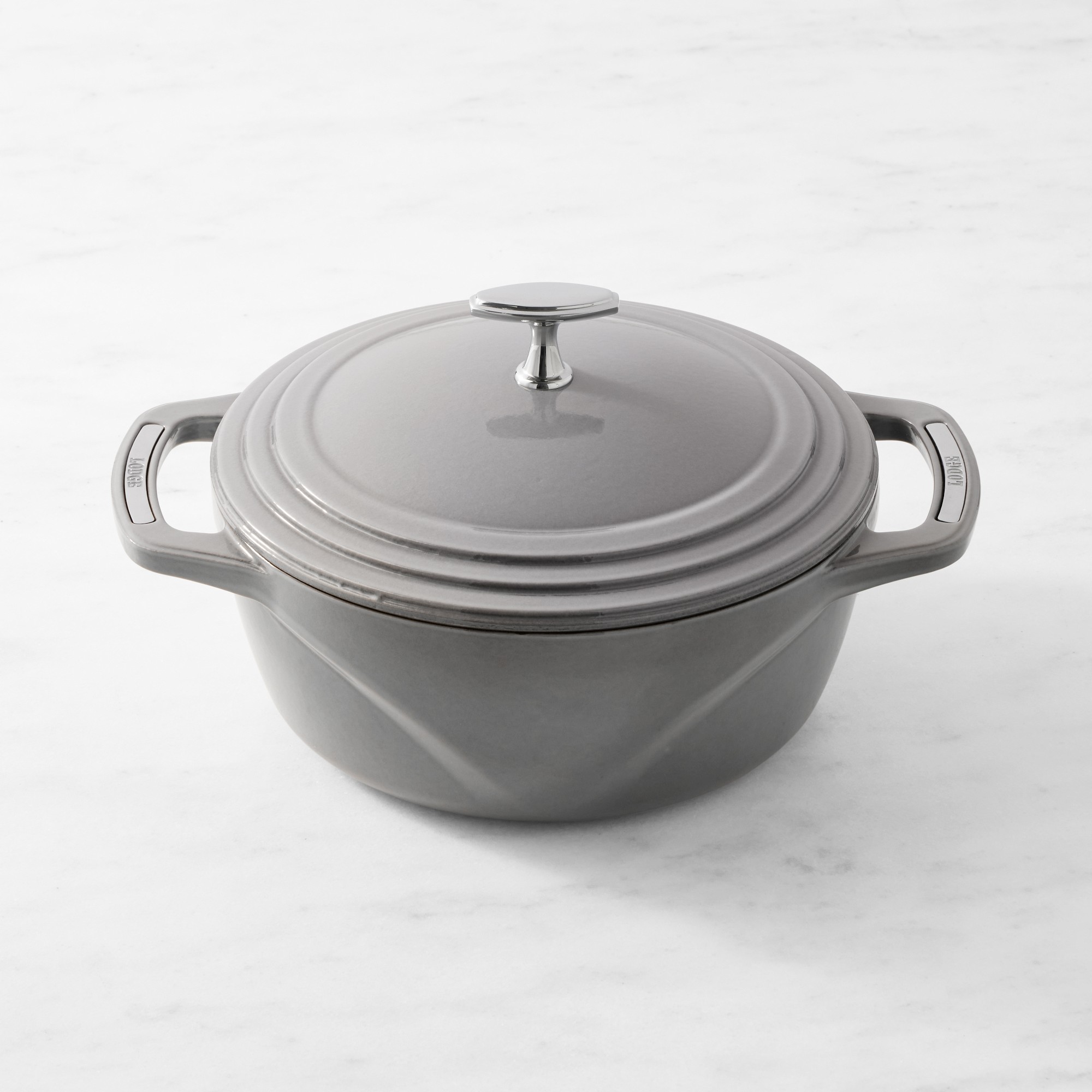 Lodge USA Enameled Cast Iron Dutch Oven