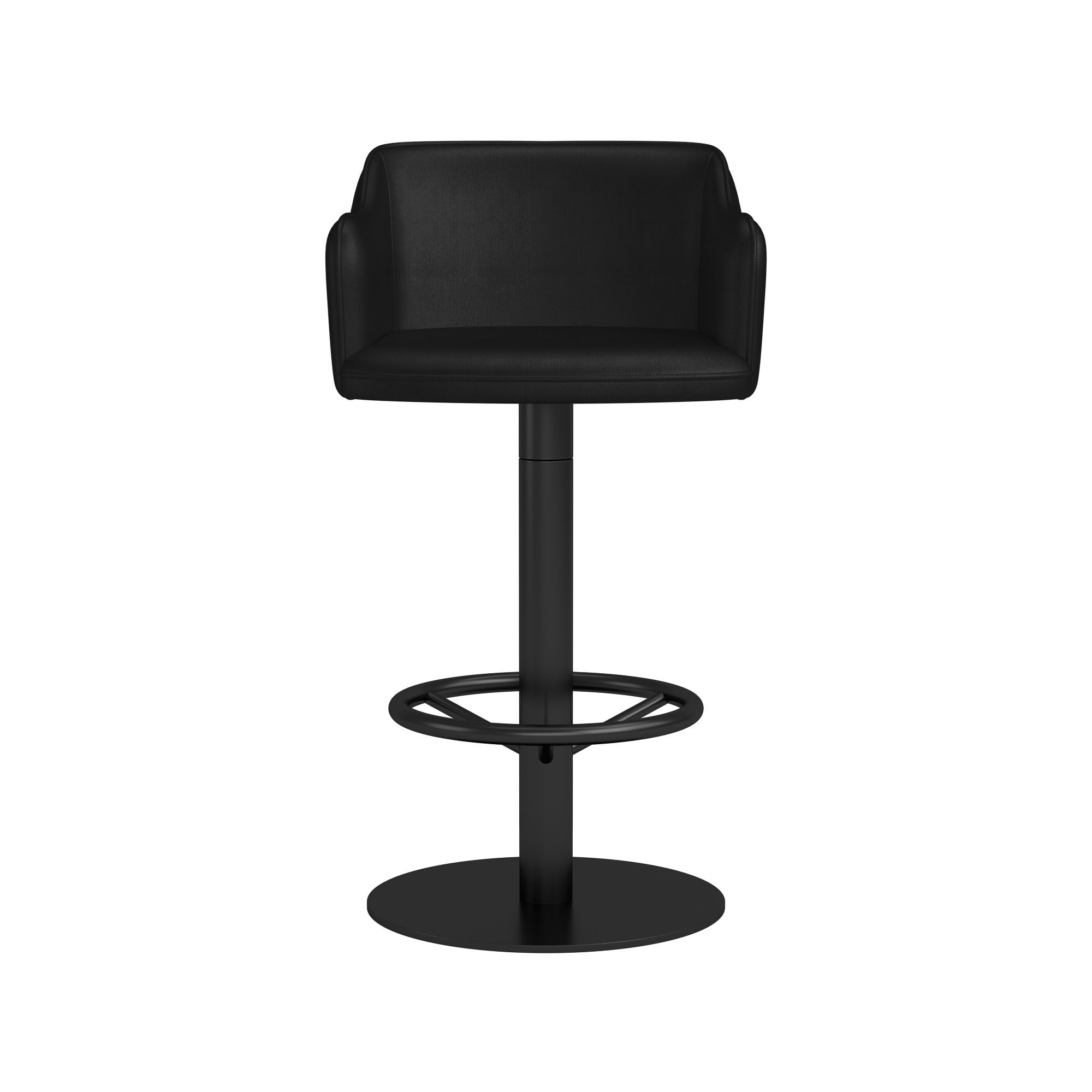 Harding Upholstered Pedestal Counter  & Bar Stool