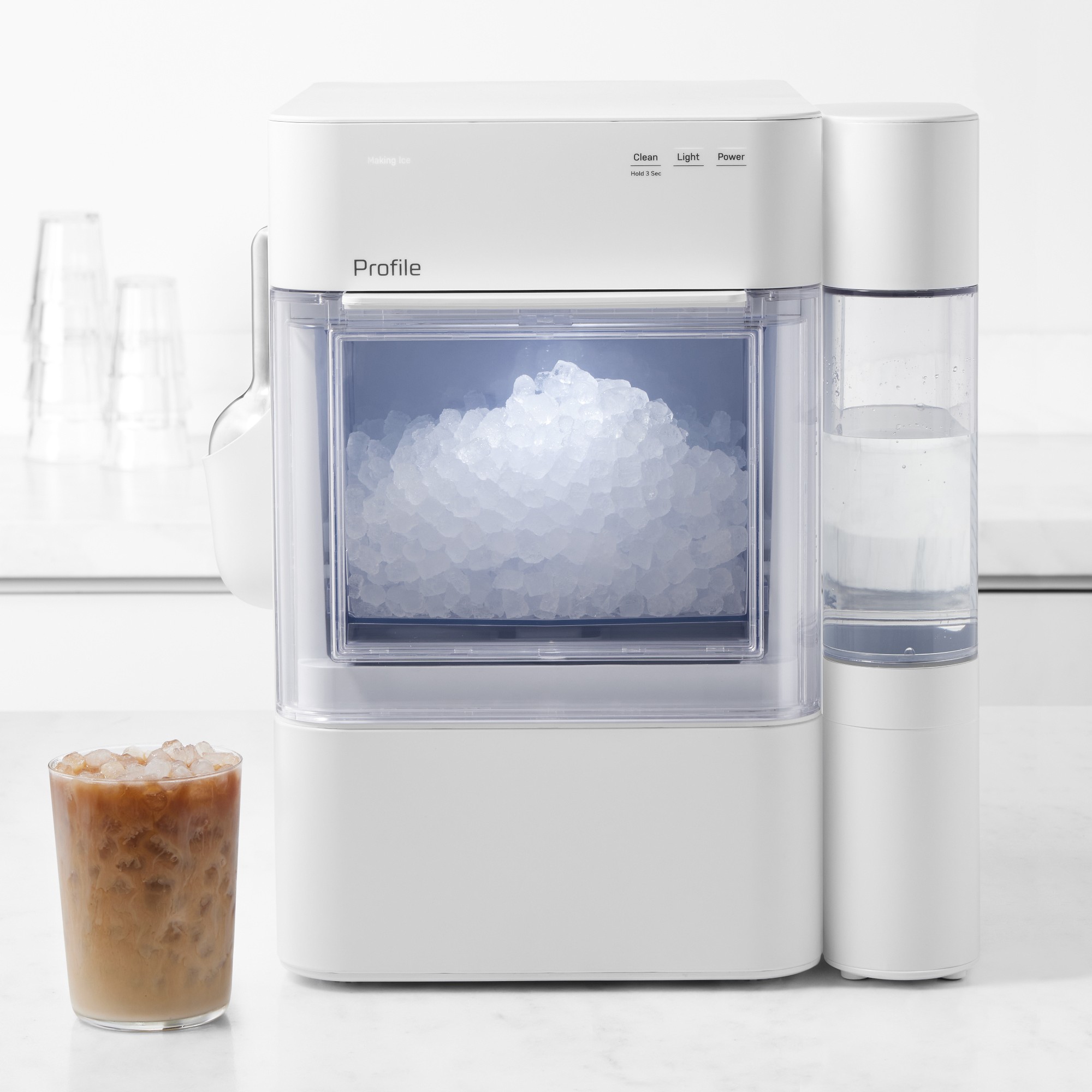 GE Profile™ Opal™ 2.0 Ultra Nugget Ice Maker with Side Tank & Scale Inhibiting Filter