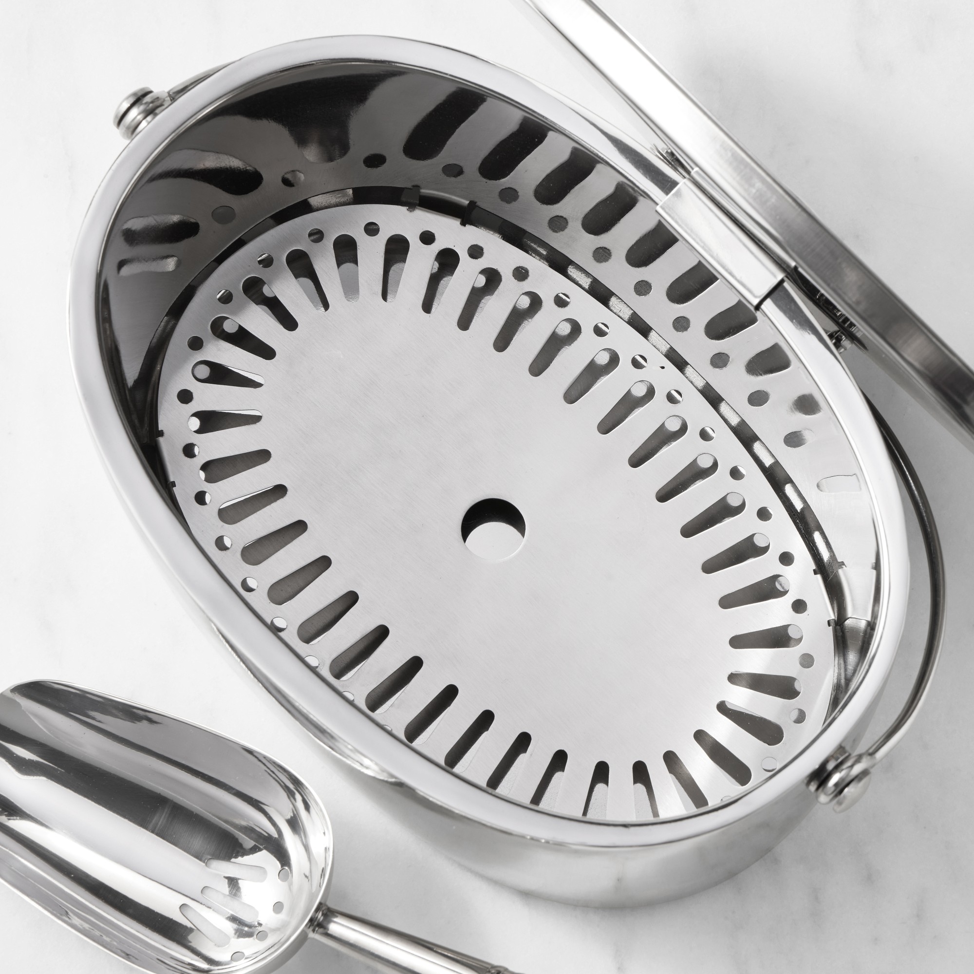 Crafthouse Oval Ice Bucket with Scoop Set