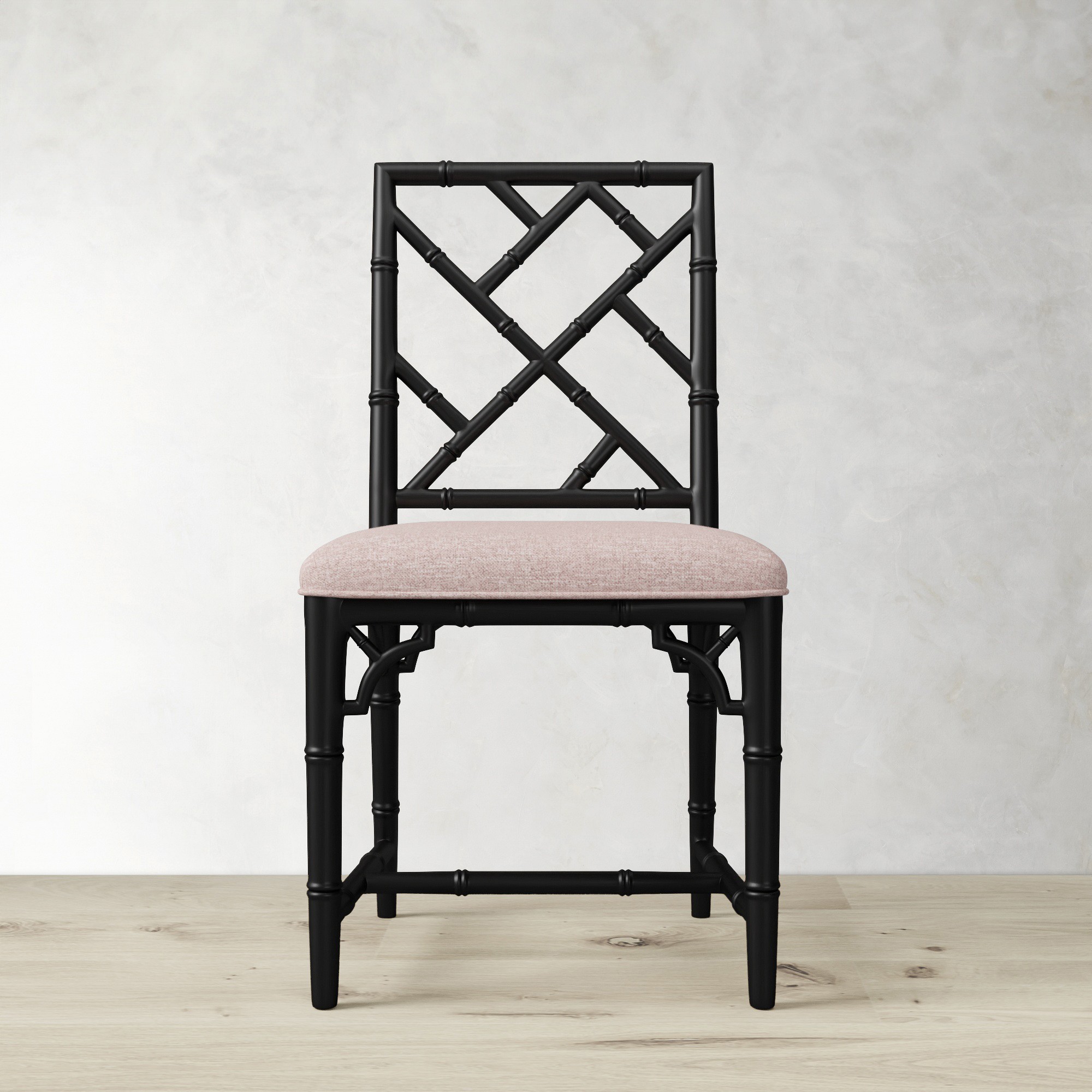 Chippendale Upholstered Bistro Side Chair