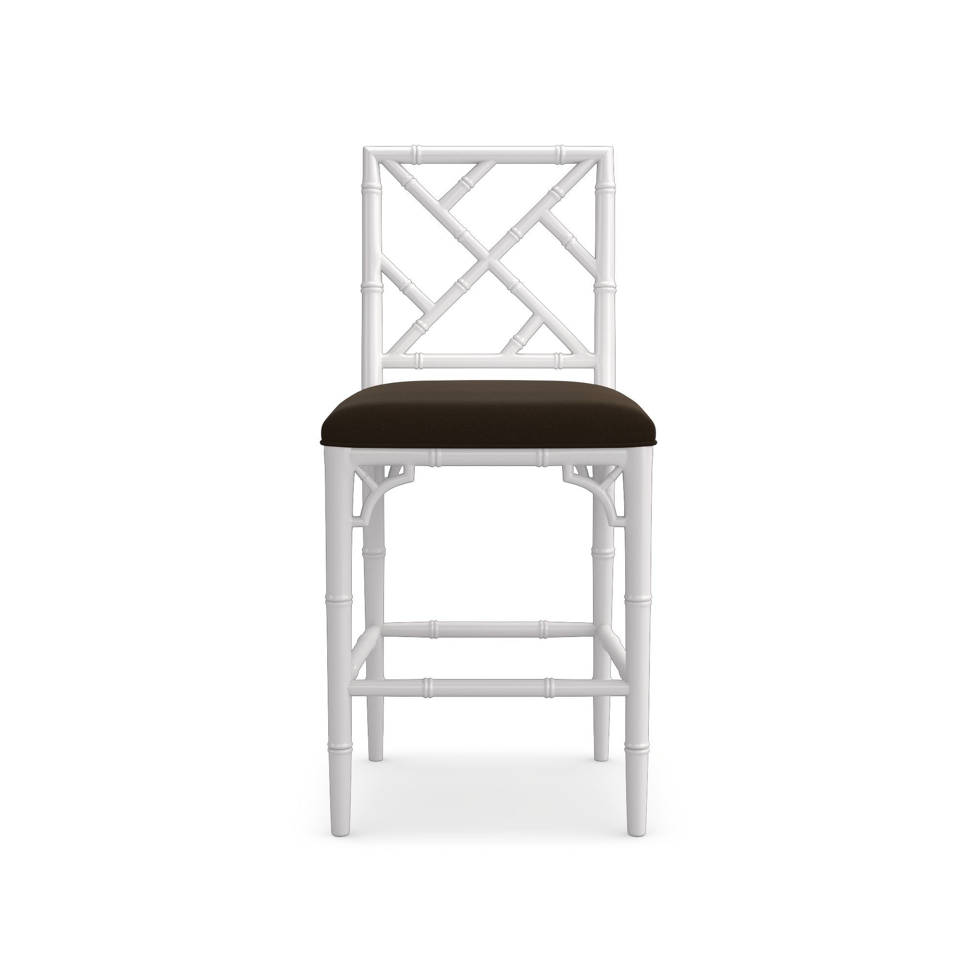 Chippendale Upholstered Bistro Counter Stool