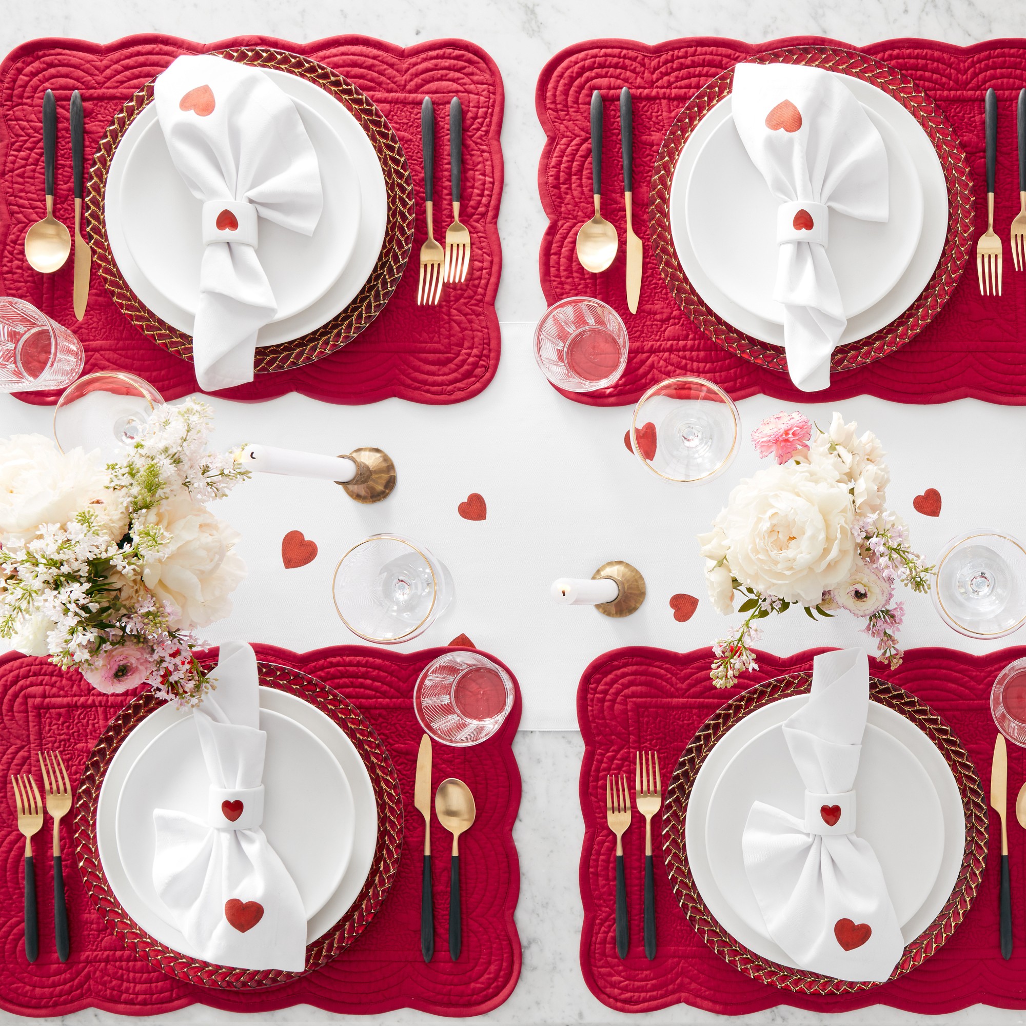 Heart Table Runner