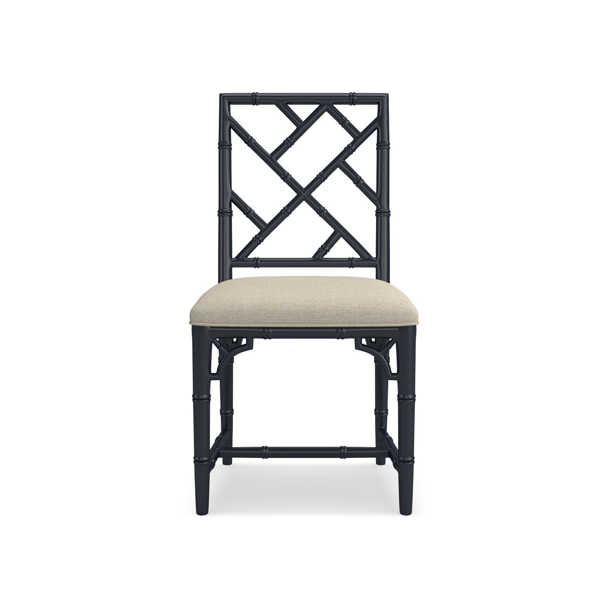 Chippendale Upholstered Bistro Side Chair