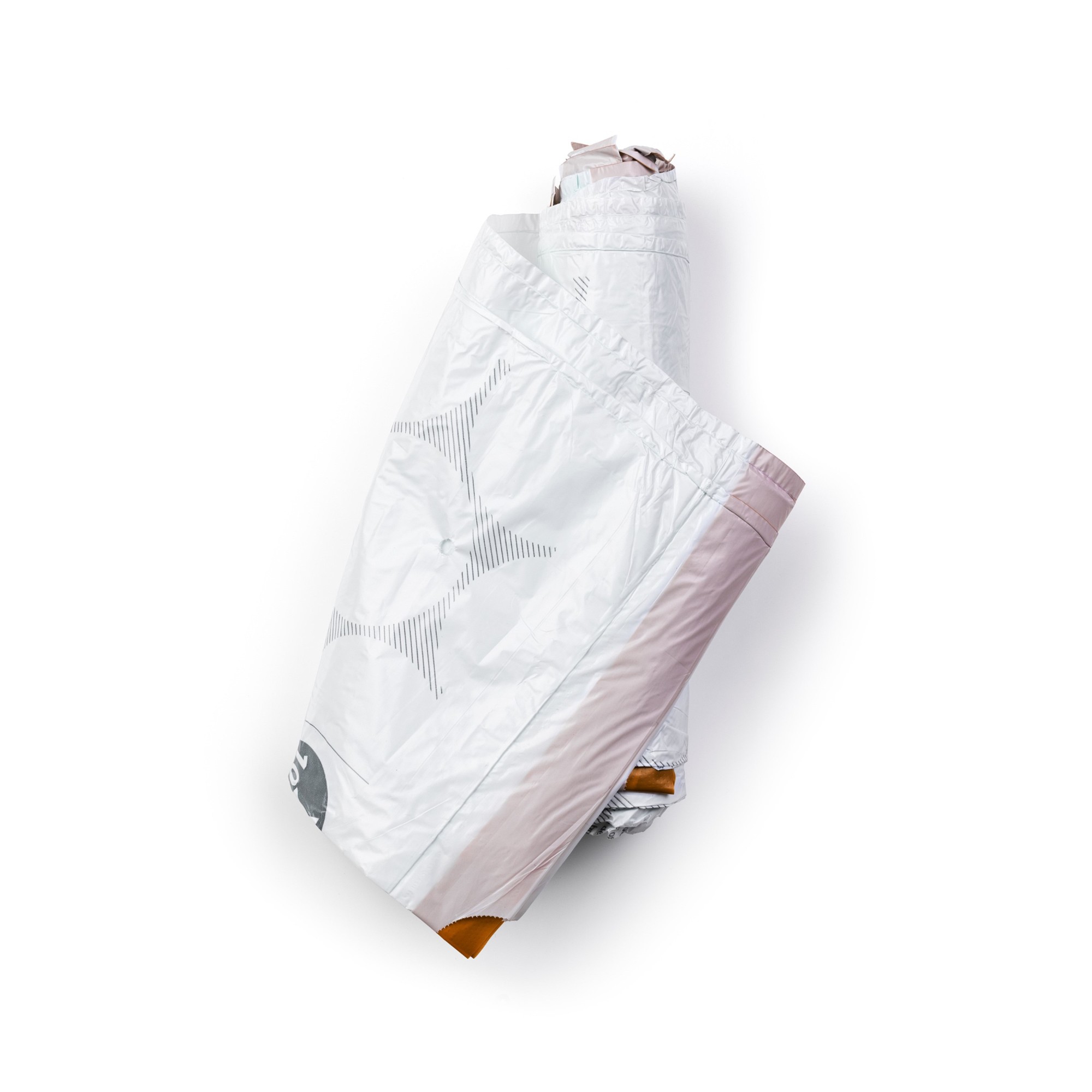 Brabantia PerfectFit Trash Bags, Code X,2.6-3.2 Gallon (10-12L), 200-Count