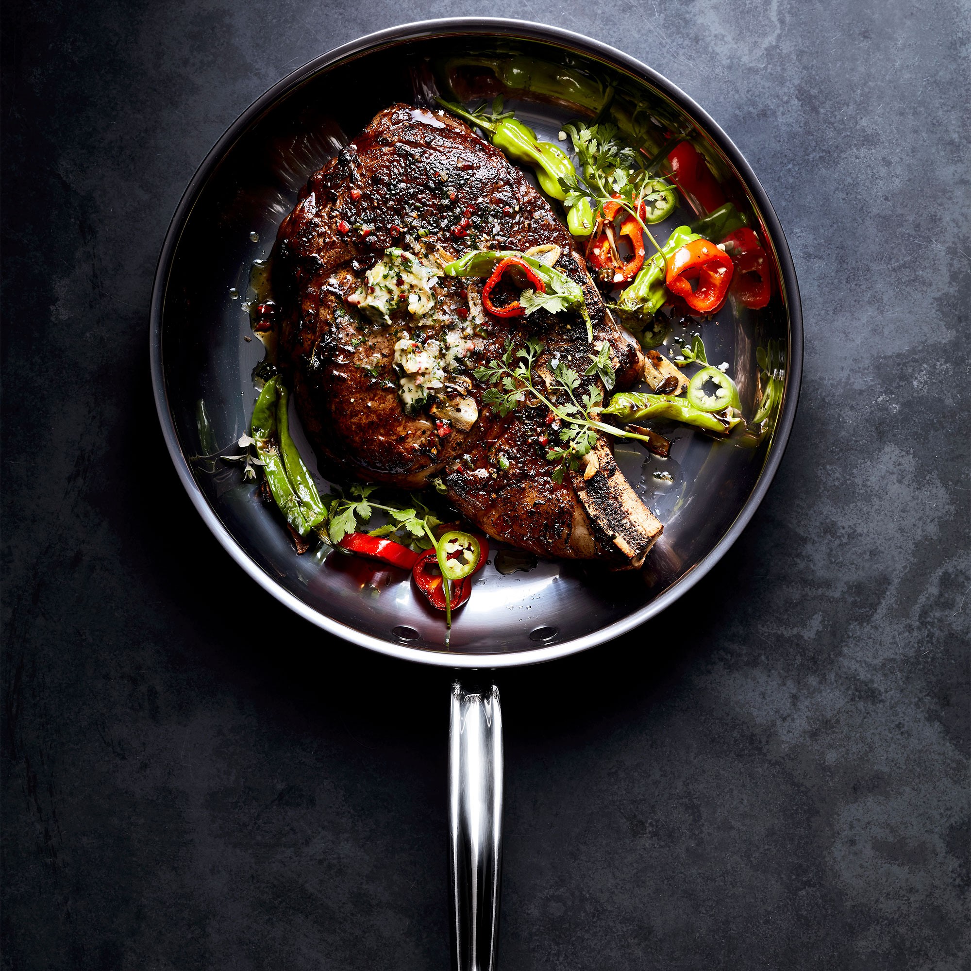 Hestan NanoBond® Titanium Stainless-Steel Skillet Fry Pan