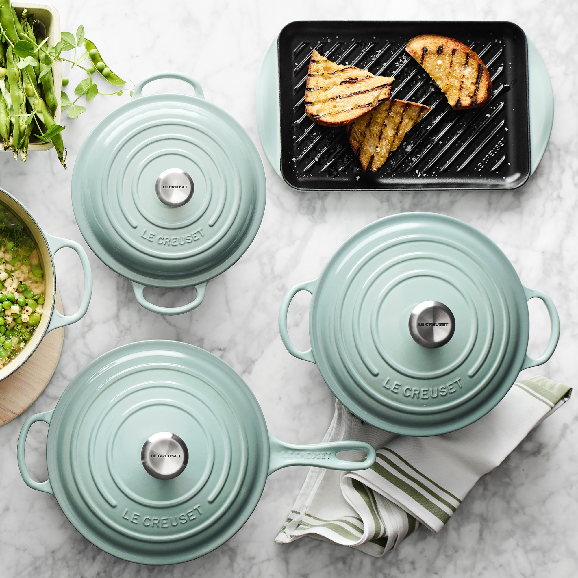 Le Creuset Enameled Cast Iron Skinny Grill