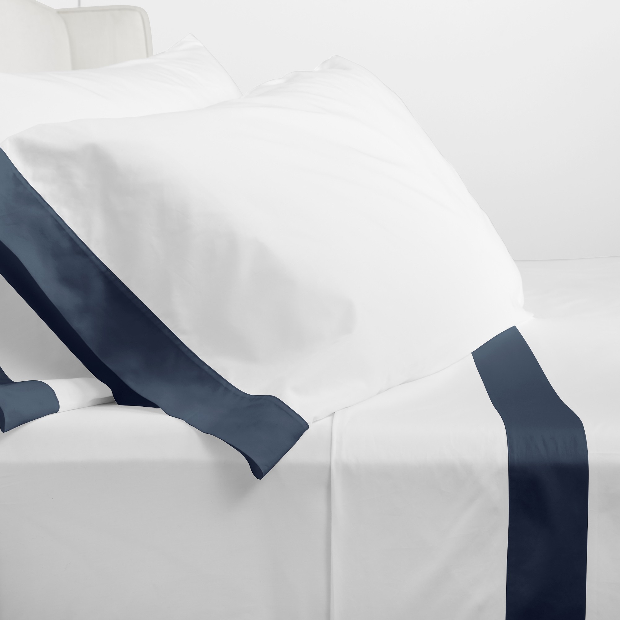 Gabriella Percale Pillowcases, Set of 2 by Matouk®