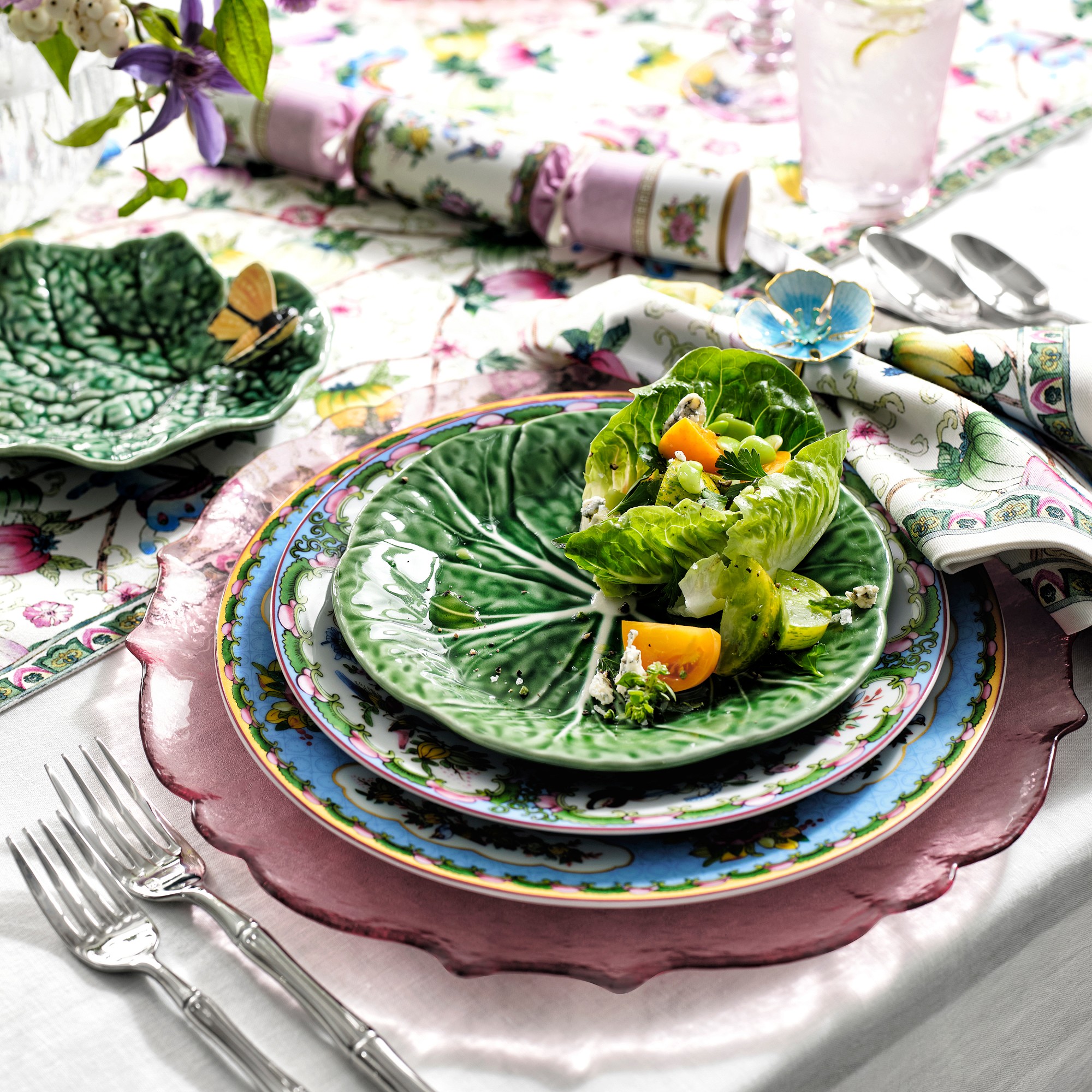 Bordallo Pinheiro Cabbage Dinnerware Collection