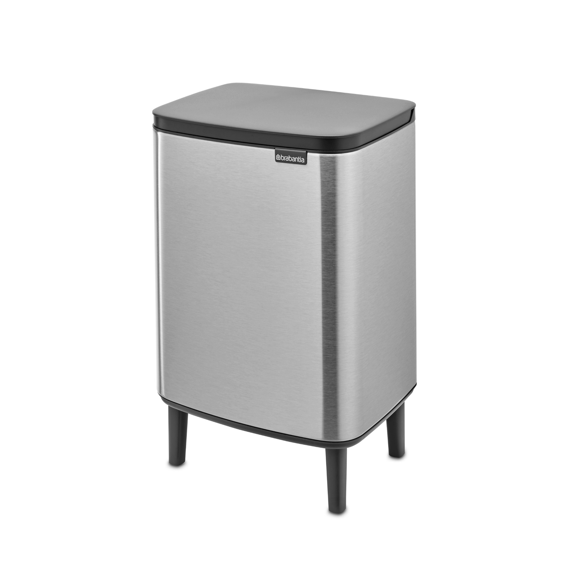 Brabantia Bo Hi Single Compartment Trash Can, 1.8-Gallon