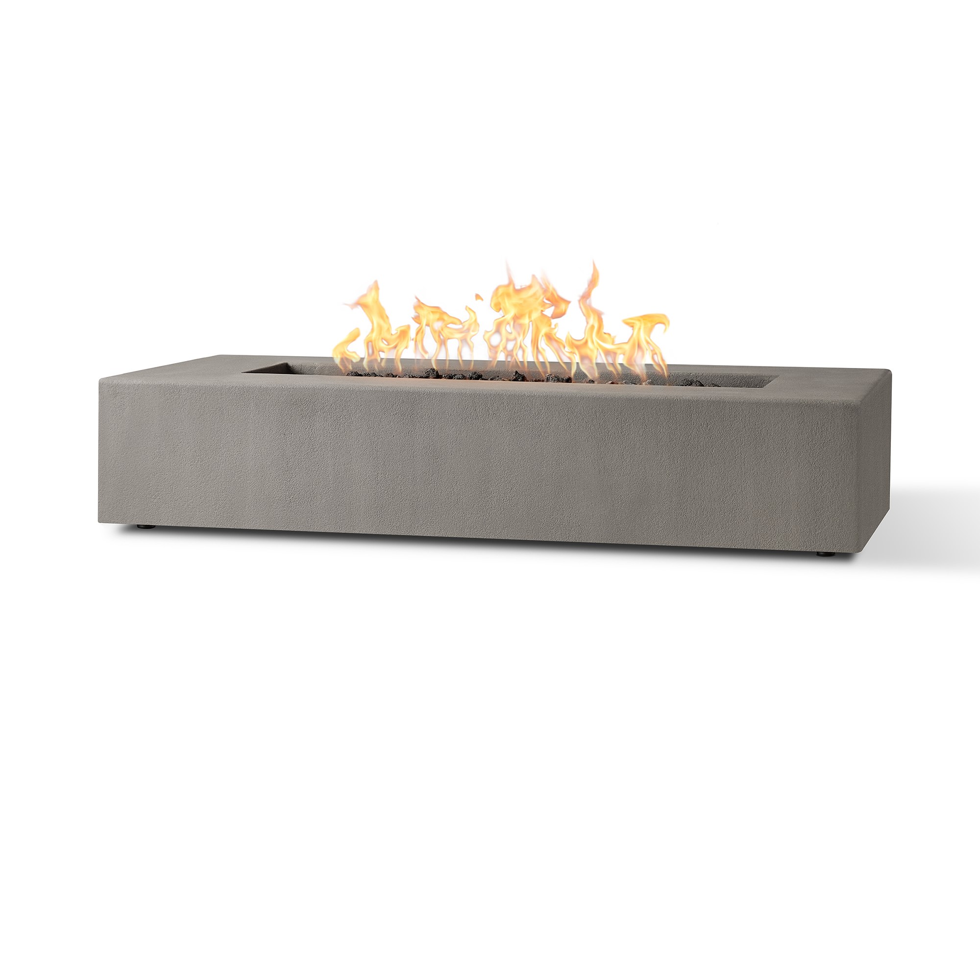 Havana Low Rectangle Fire Pit Table (60