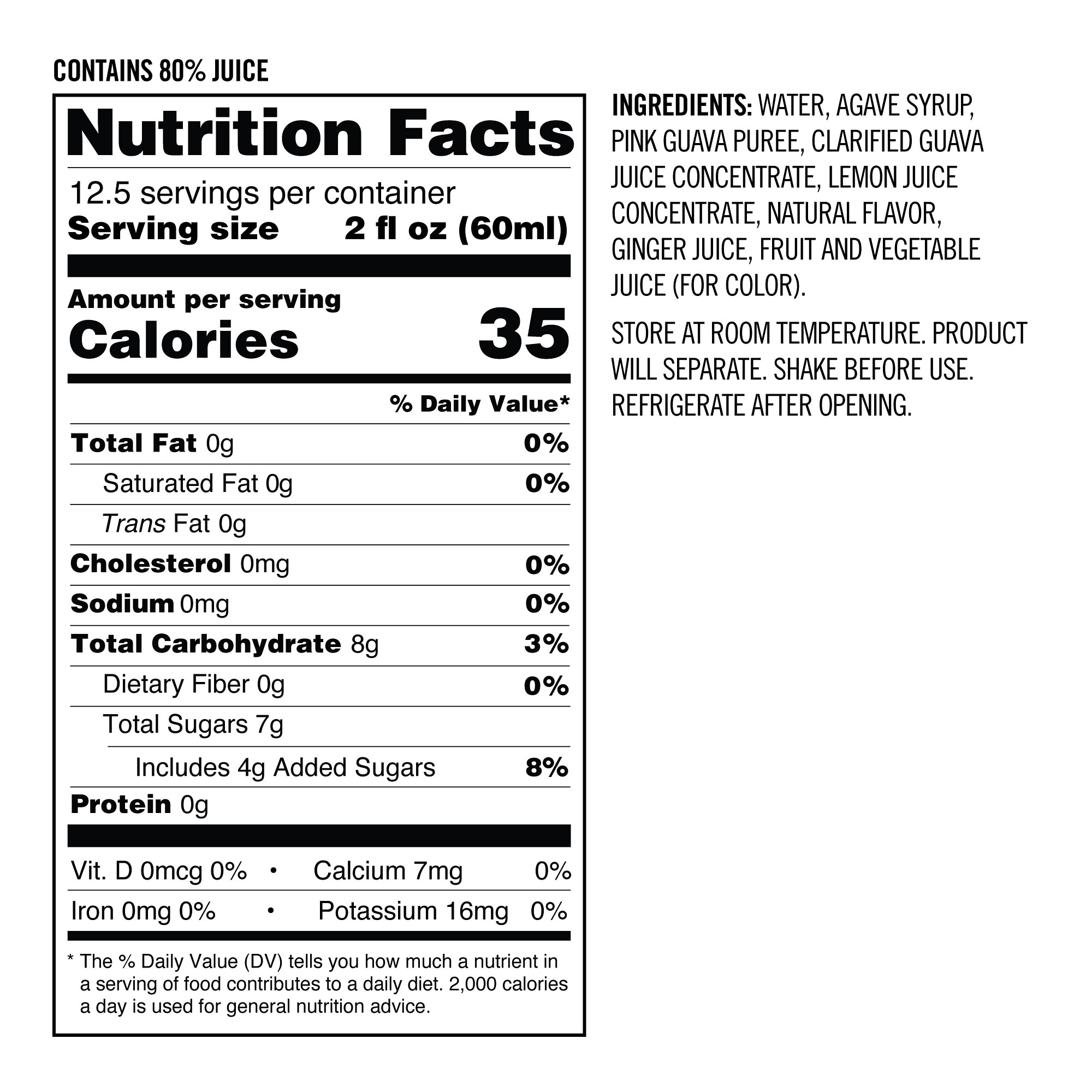 Casamigos x Williams Sonoma Cocktail Mix, Guava Ginger