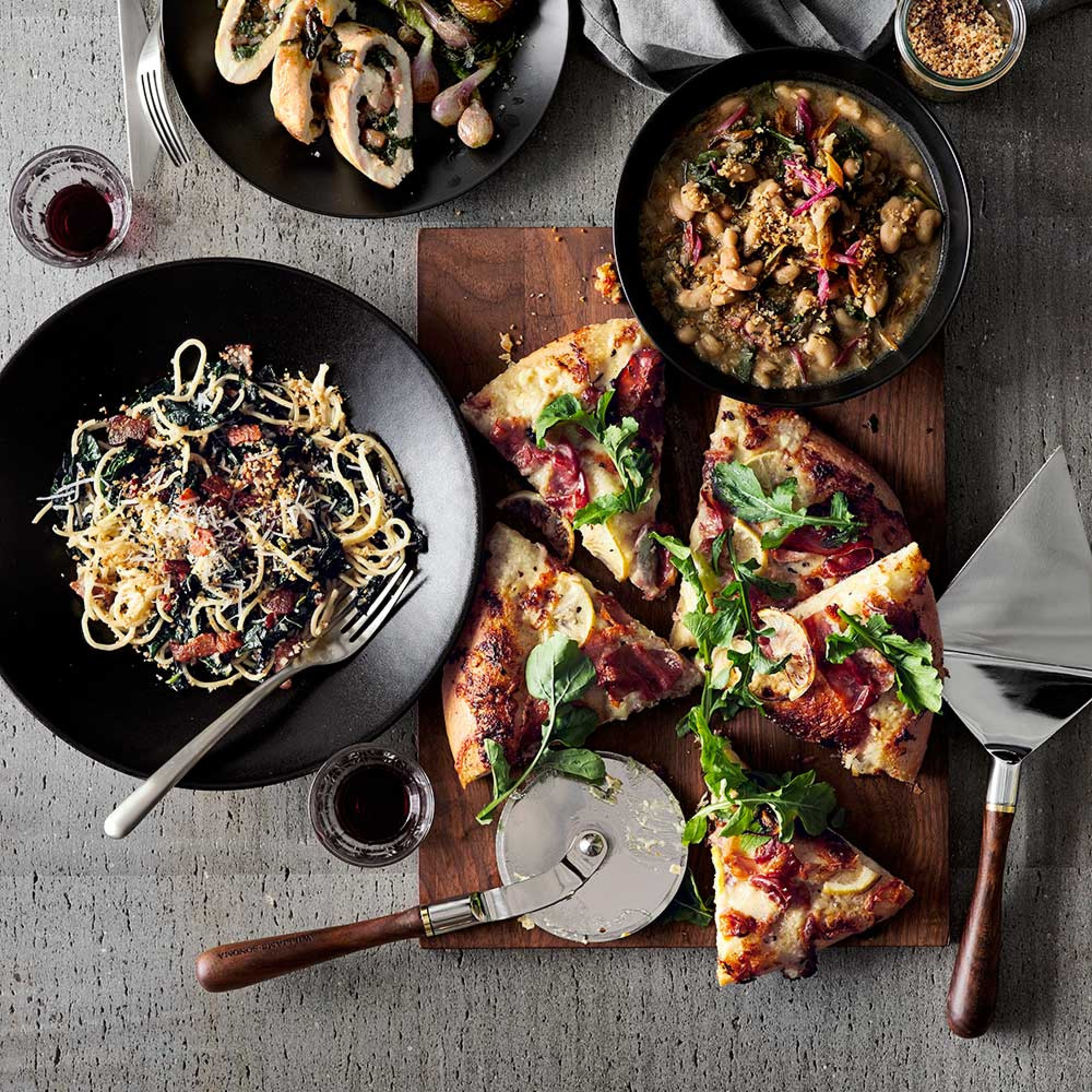 Apilco Reglisse Porcelain Dinnerware Collection