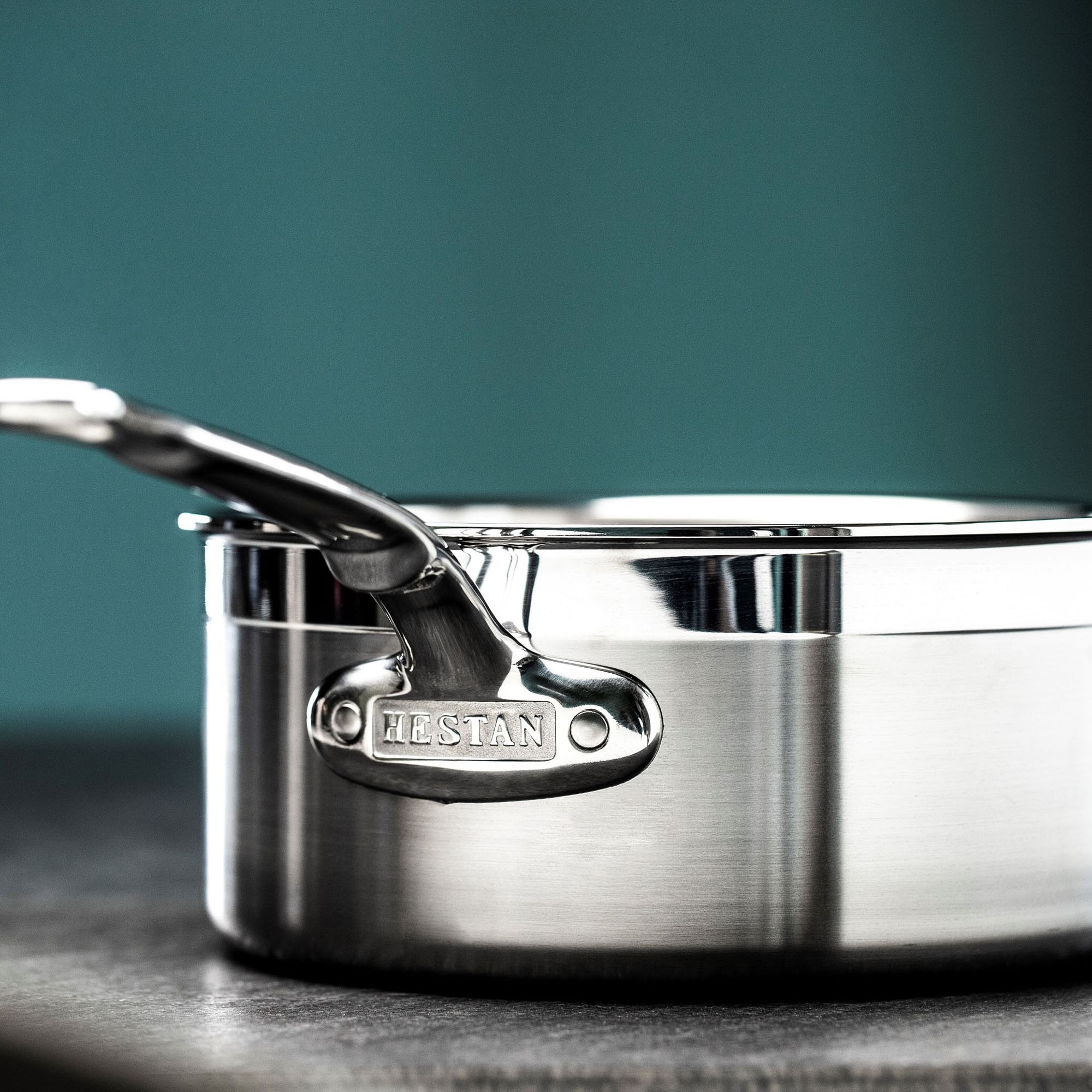 Hestan ProBond Professional Clad Stainless-Steel Covered Saucepan