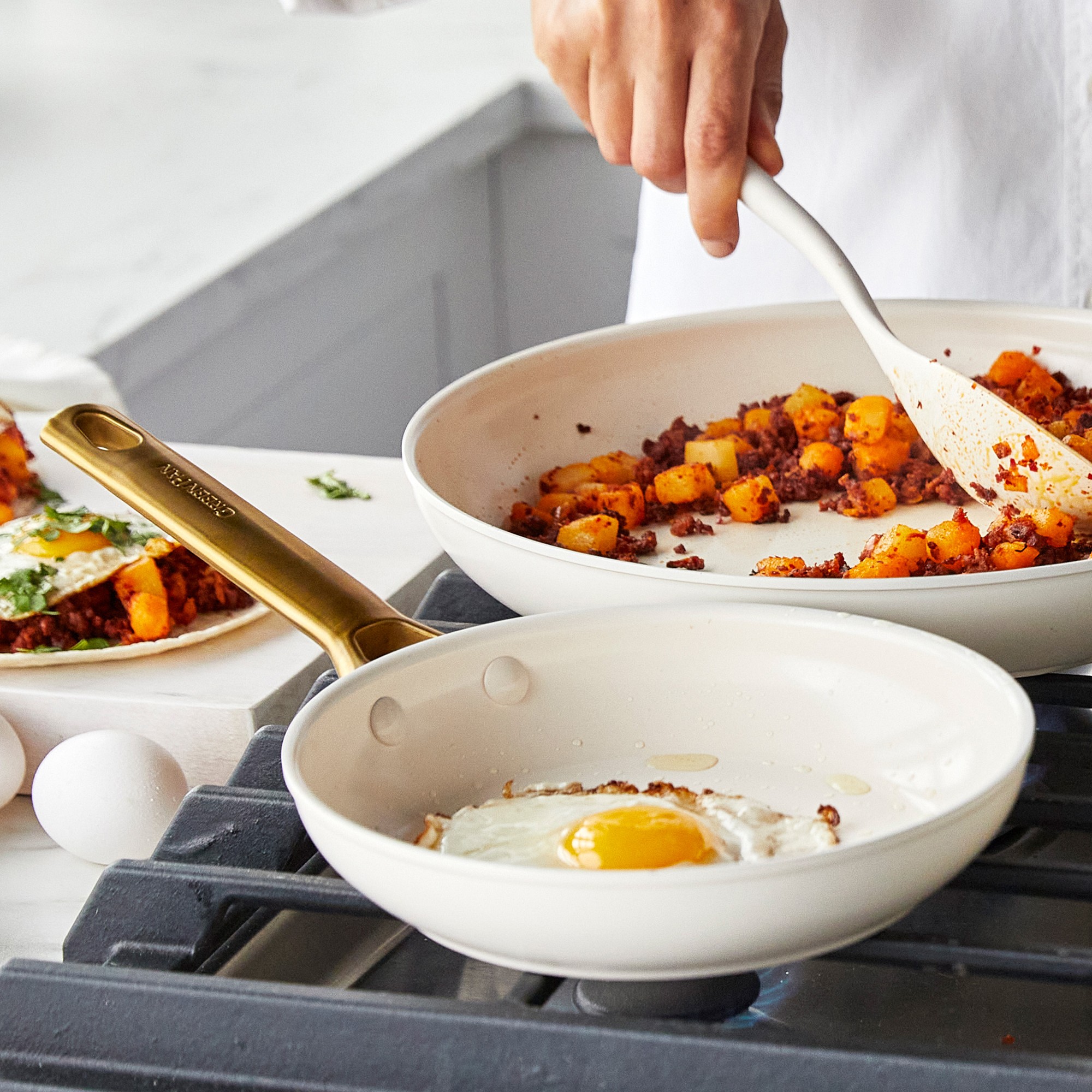 GreenPan™ Reserve Ceramic Nonstick Fry Pan Set of 2