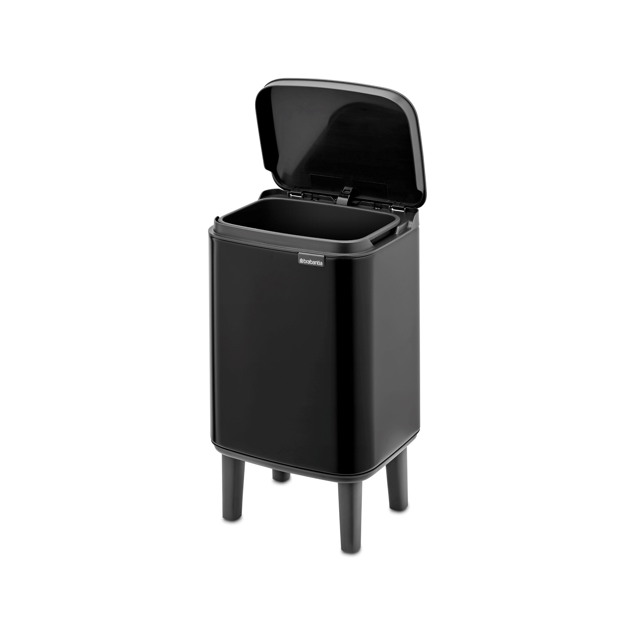Brabantia Bo Hi Single Compartment Trash Can, 1.1-Gallon