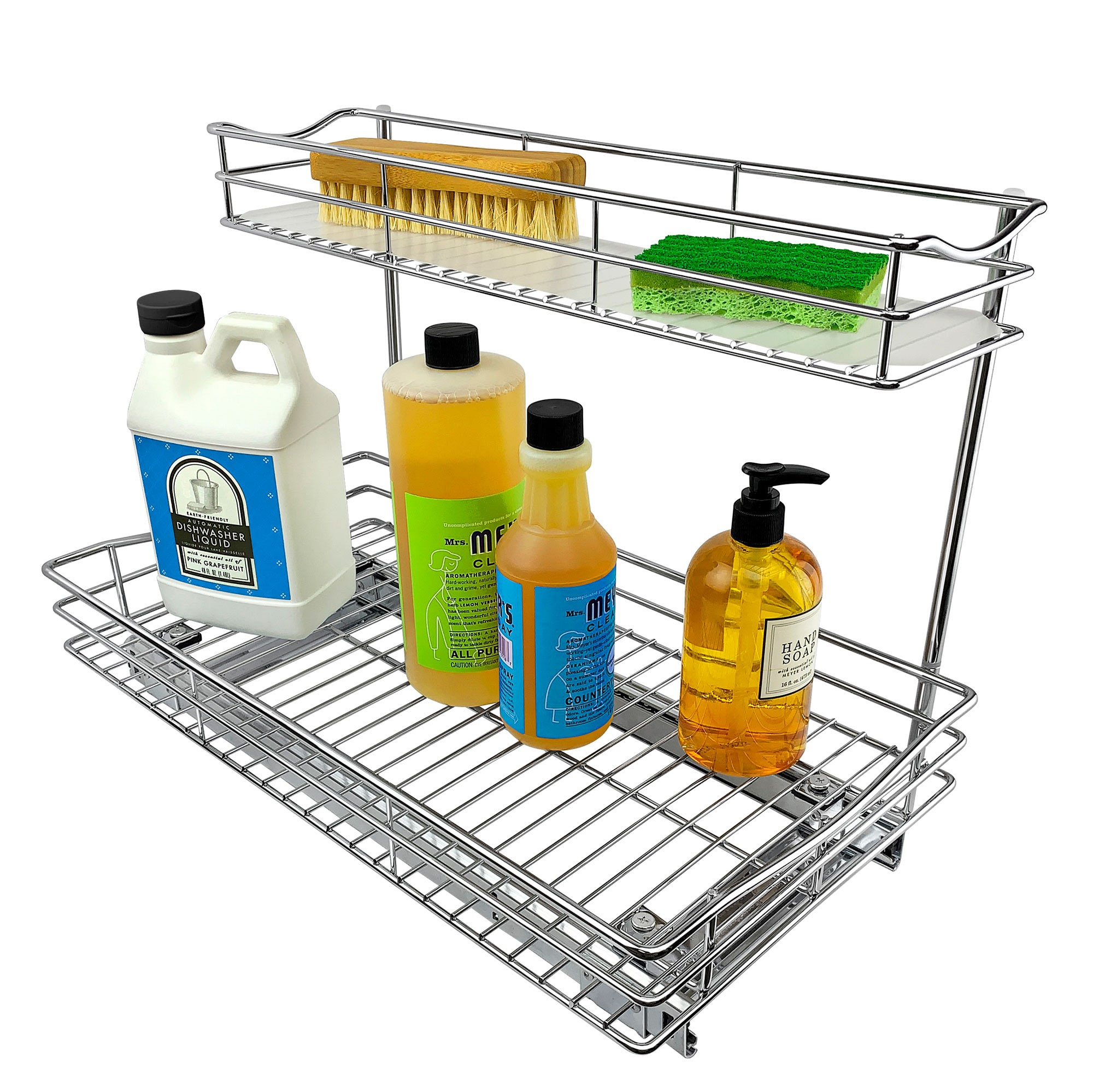Lynk Slide Out Under Sink Two-Tier Organizer