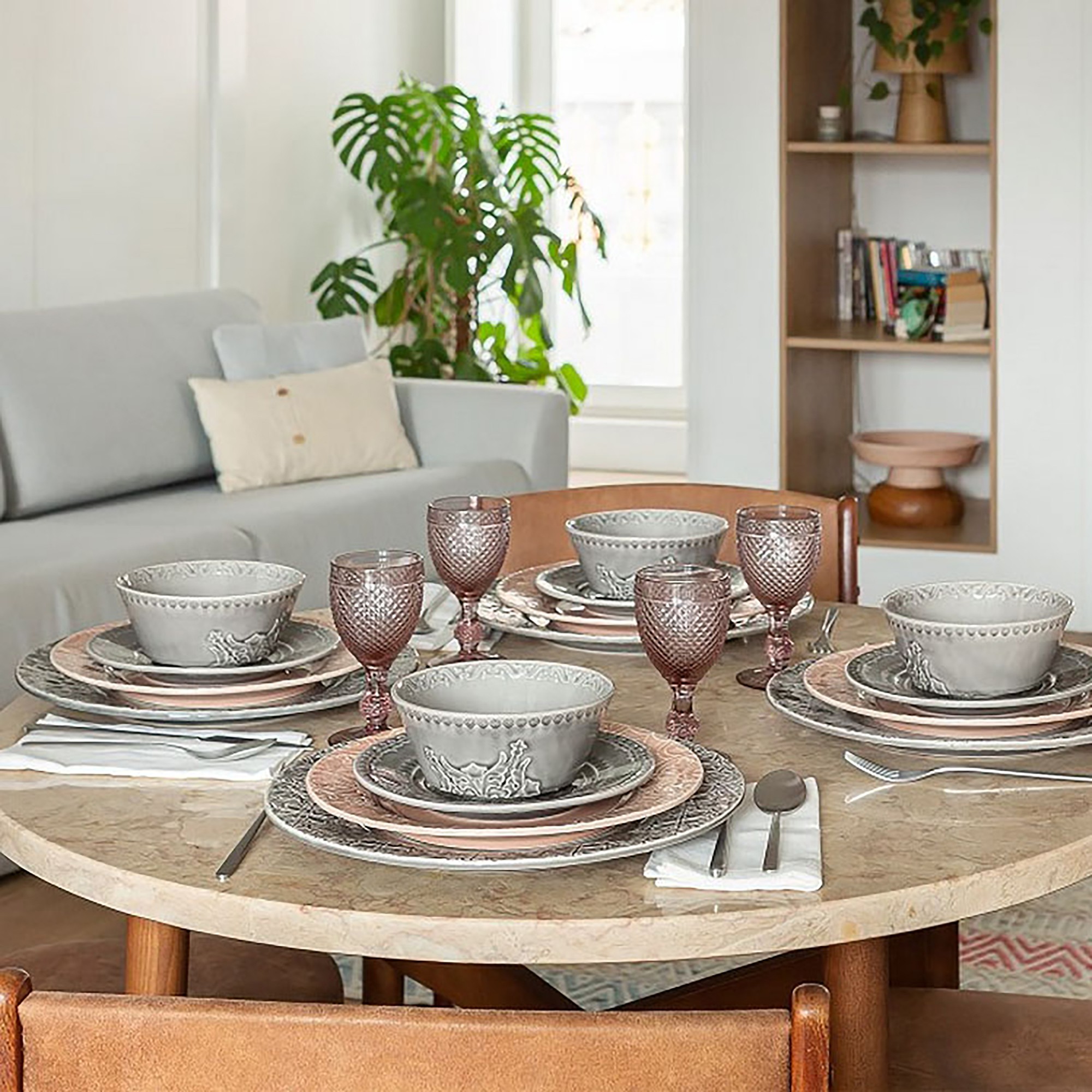 Vista Alegre Bicos Water Goblets, Set of 4