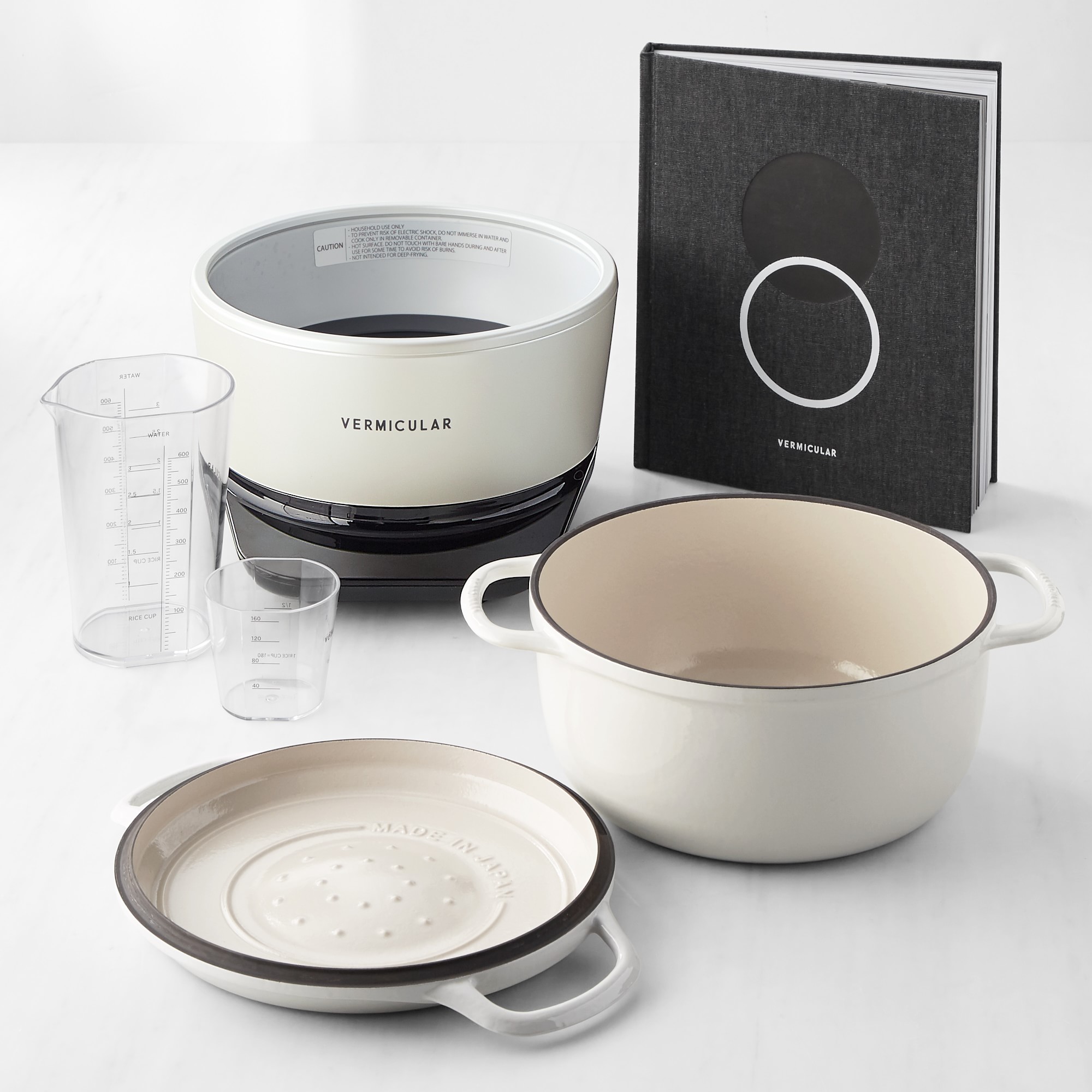 Vermicular Musui-Kamado Cast Iron Induction Cooker, 4-Qt.