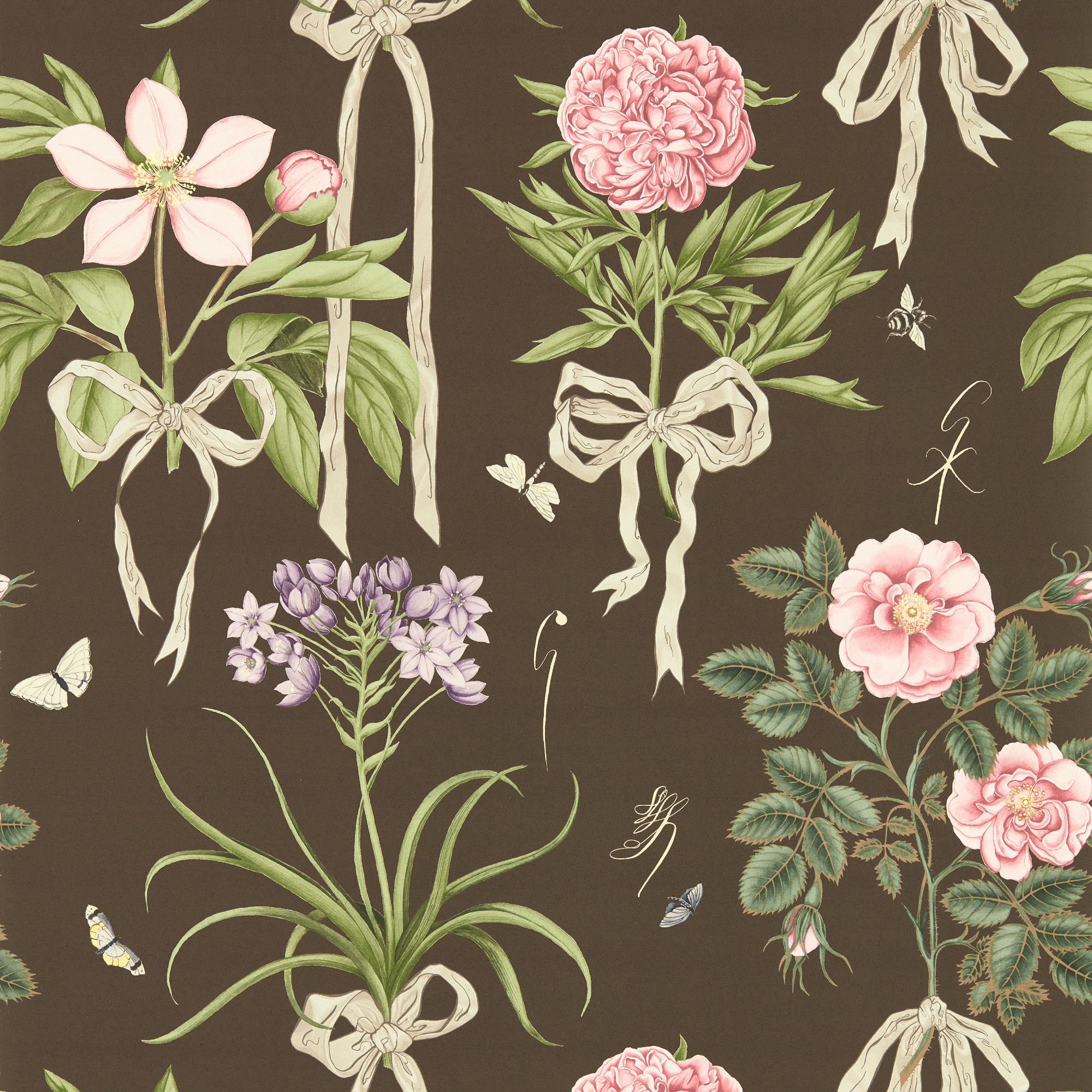 Sanderson x Giles Deacon Cupids Beau Wallpaper