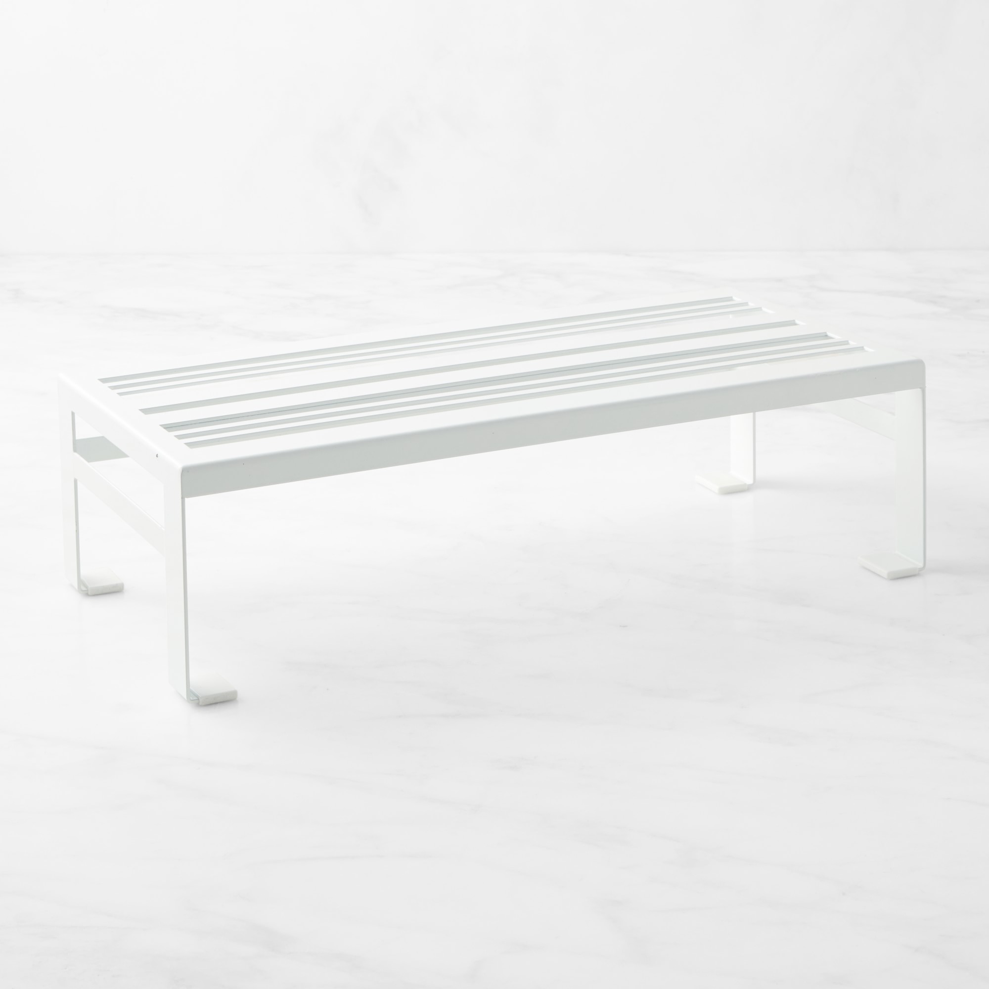 Hold Everything Metal Powder Coat Shelf Riser, Large