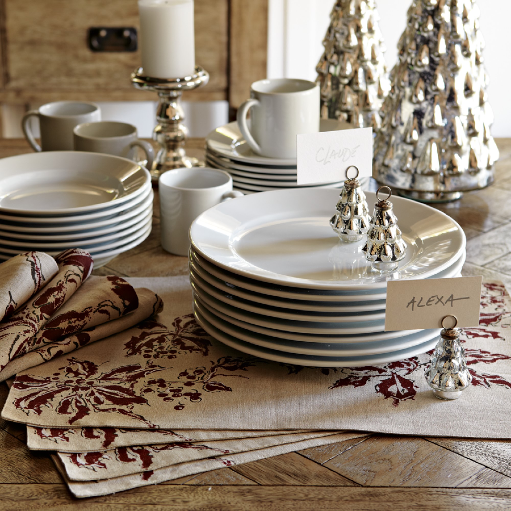 Apilco Tradition Mugs, Set of 4